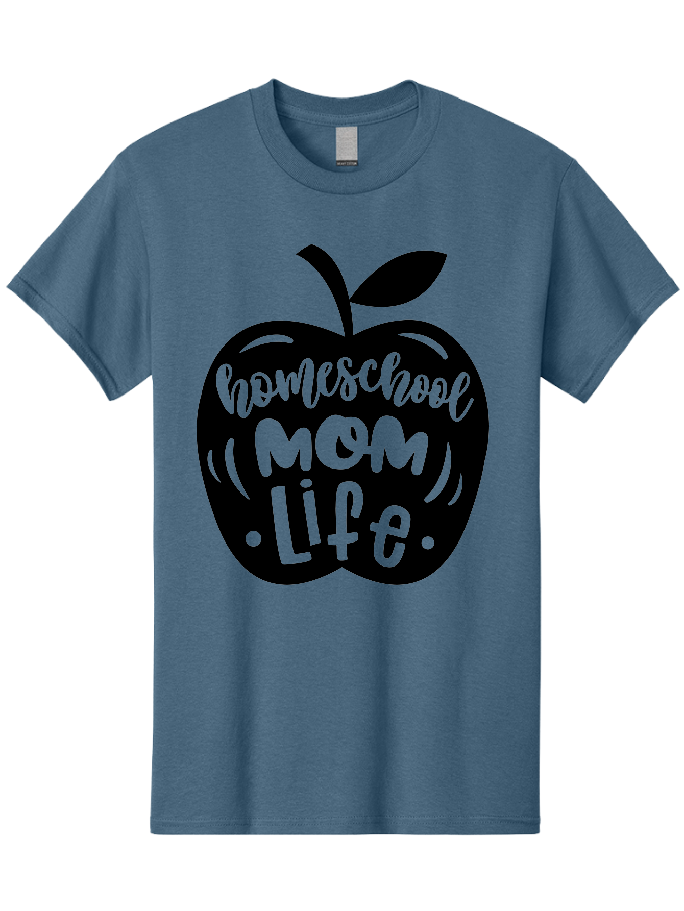 Homeschool-Mom-Life Men'S Graphic Tee, 100% Cotton, Comfortable Casual Summer Wear, Machine Washable, Homeschool Mom Life, Apple Graphic, Mom Life, Homeschooling, Education, Parenting, Motherhood, Apple Illustration, Custom Graphics Aab375 21