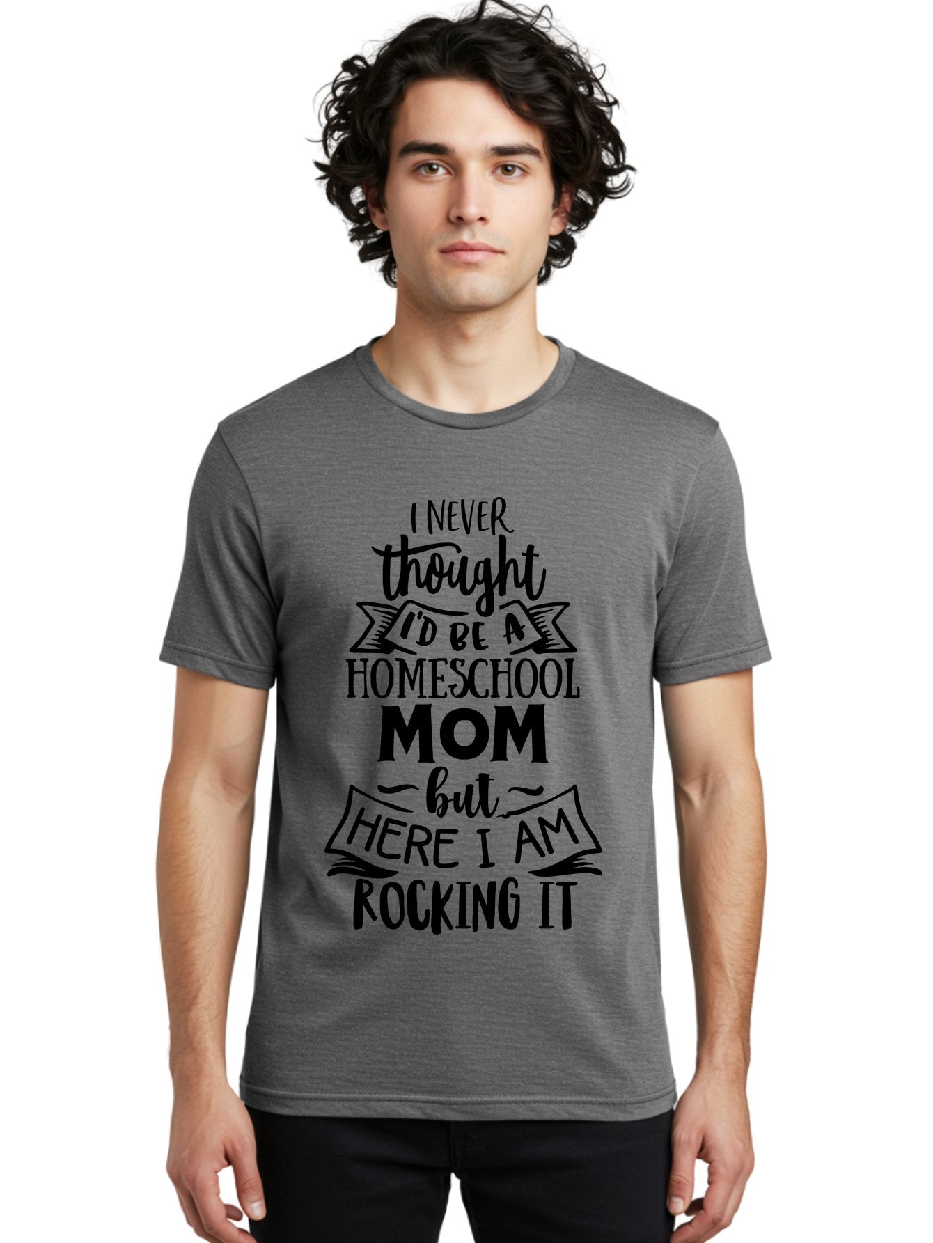 Homeschool-Mom-Quote-1 Men'S Graphic Tee, 100% Cotton, Comfortable Casual Summer Wear, Machine Washable, Homeschool Mom, Proud Parent, Homeschooling, Parenting Journey, Mom Life, Education, Learning, Inspirational Quote, Funny Quote, Aab380 21