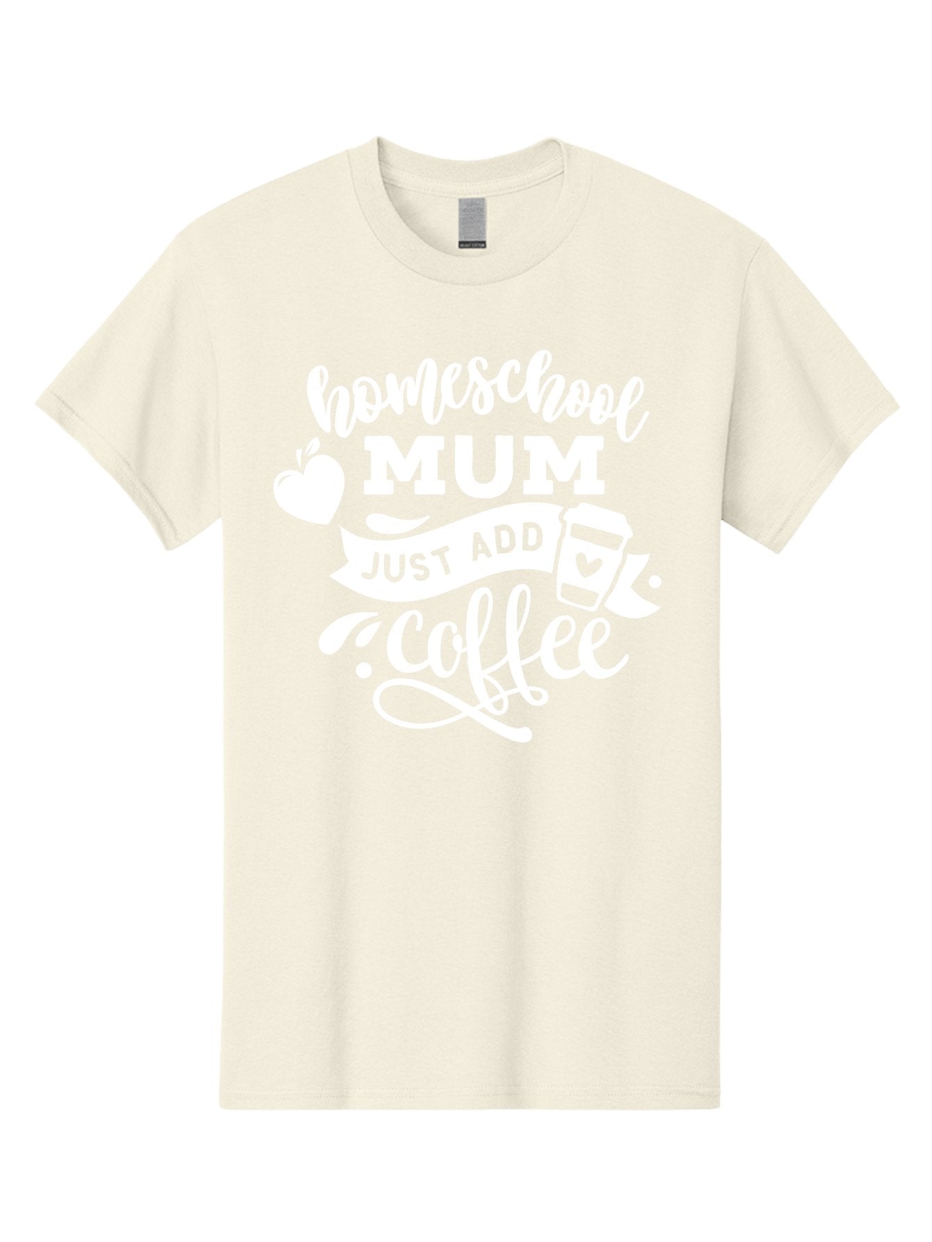 Homeschool-Mum-3 Men'S Graphic Tee, 100% Cotton, Comfortable Casual Summer Wear, Machine Washable, Homeschool Mom, Coffee Lover, Mom Life, Homeschooling, Coffee Addict, Mom Humor, Funny Quote, Inspirational Quote, Motherhood, Parenting Aab387 15