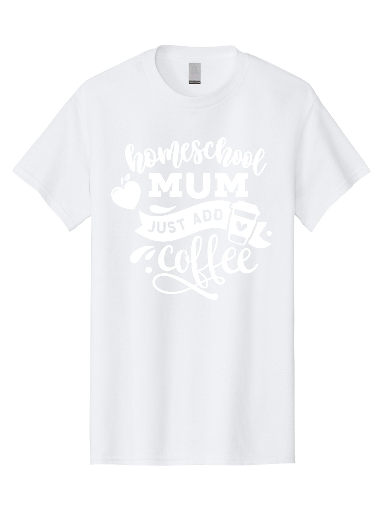 Homeschool-Mum-3 Men'S Graphic Tee, 100% Cotton, Comfortable Casual Summer Wear, Machine Washable, Homeschool Mom, Coffee Lover, Mom Life, Homeschooling, Coffee Addict, Mom Humor, Funny Quote, Inspirational Quote, Motherhood, Parenting Aab387 10