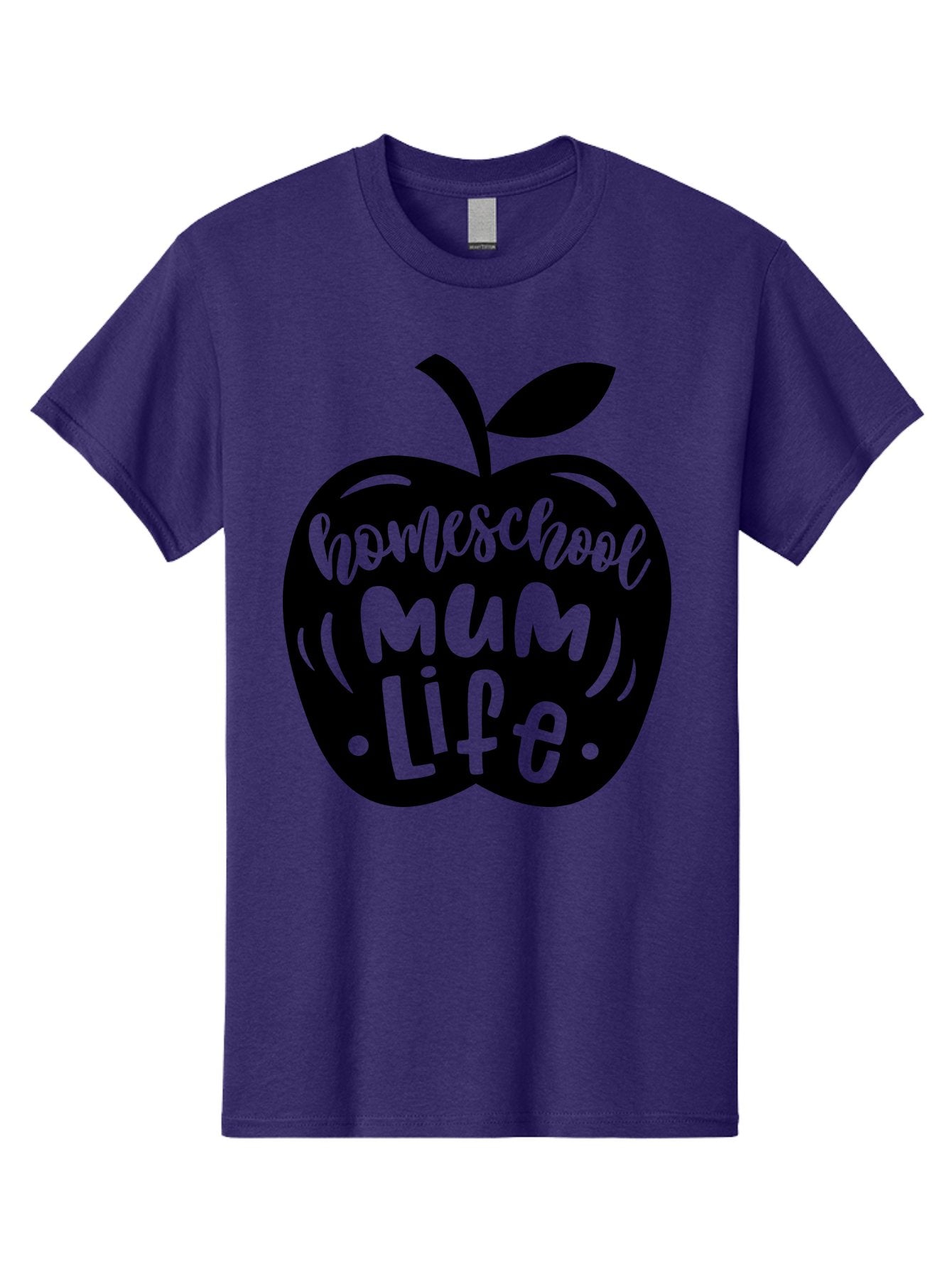 Homeschool-Mum-Life-1 Men'S Graphic Tee, 100% Cotton, Comfortable Casual Summer Wear, Machine Washable, Homeschooling, Parenting, Education, Motherhood, Lifestyle, Homeschool Mum Life, Apple Graphic, Mom Life Aab390 9