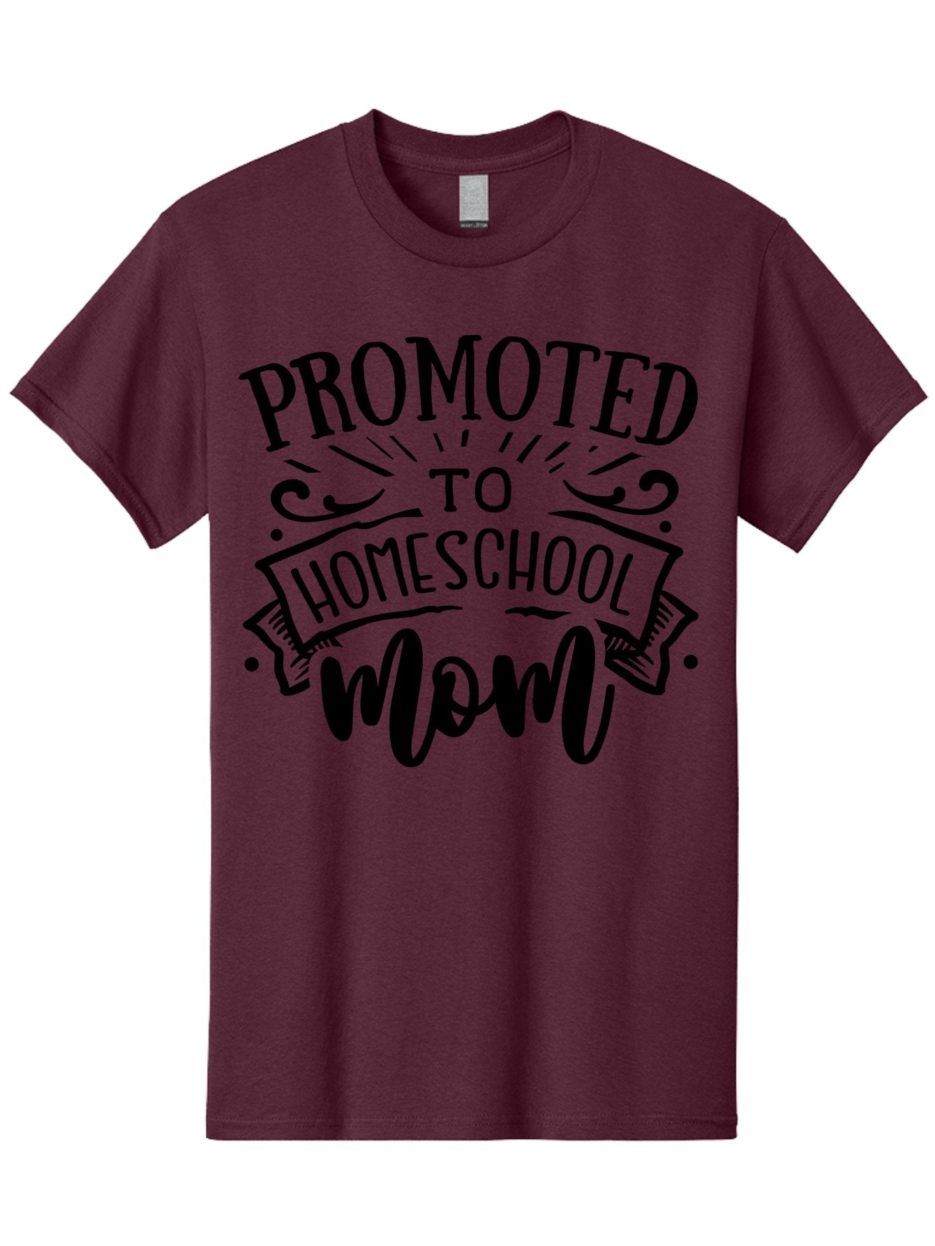 Promoted-To-Homeschool-Mom-1 Men'S Graphic Tee, 100% Cotton, Comfortable Casual Summer Wear, Machine Washable, Homeschool Mom, Parenting Journey, Motherhood Goals, Homeschooling, Mom Life, Parenting Tips, Family Bonding, Education At Home Aab417 13
