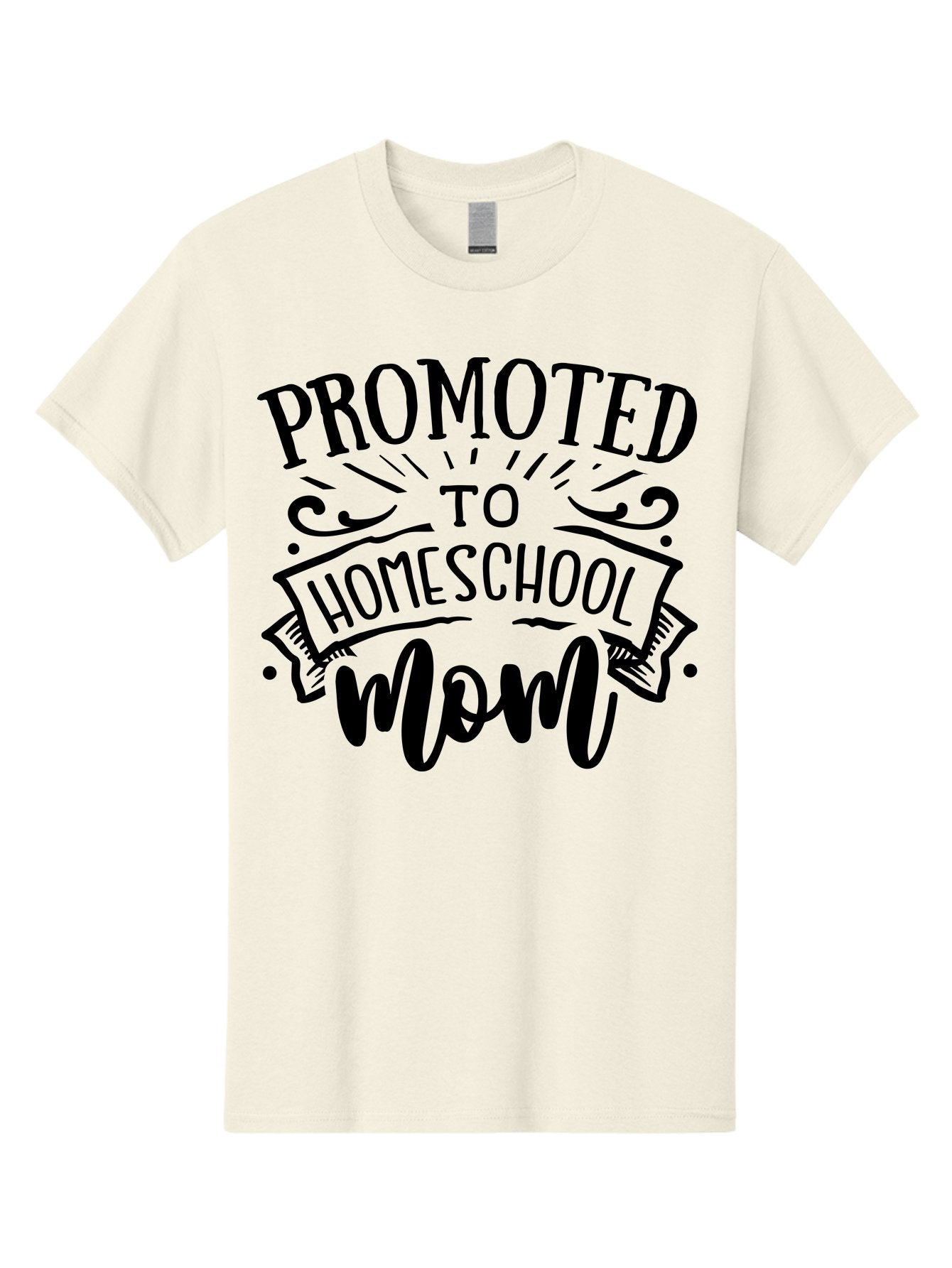 Promoted-To-Homeschool-Mom-1 Men'S Graphic Tee, 100% Cotton, Comfortable Casual Summer Wear, Machine Washable, Homeschool Mom, Parenting Journey, Motherhood Goals, Homeschooling, Mom Life, Parenting Tips, Family Bonding, Education At Home Aab417 11