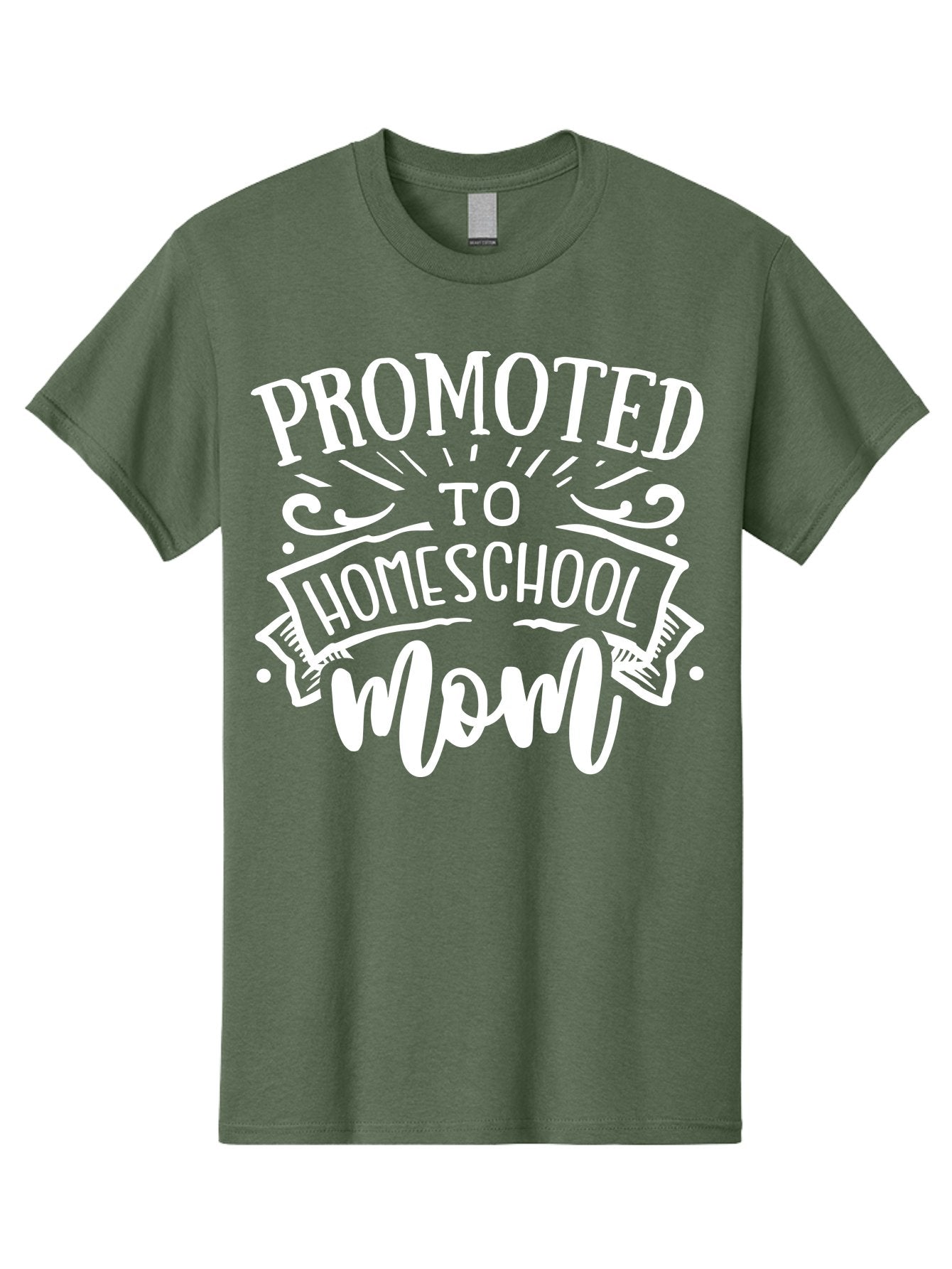 Promoted-To-Homeschool-Mom Men'S Graphic Tee, 100% Cotton, Comfortable Casual Summer Wear, Machine Washable, Homeschool Mom, Education At Home, Parenting Journey, Alternative Schooling, Mom Life, Family Learning, Personalized Education, Aab418 11
