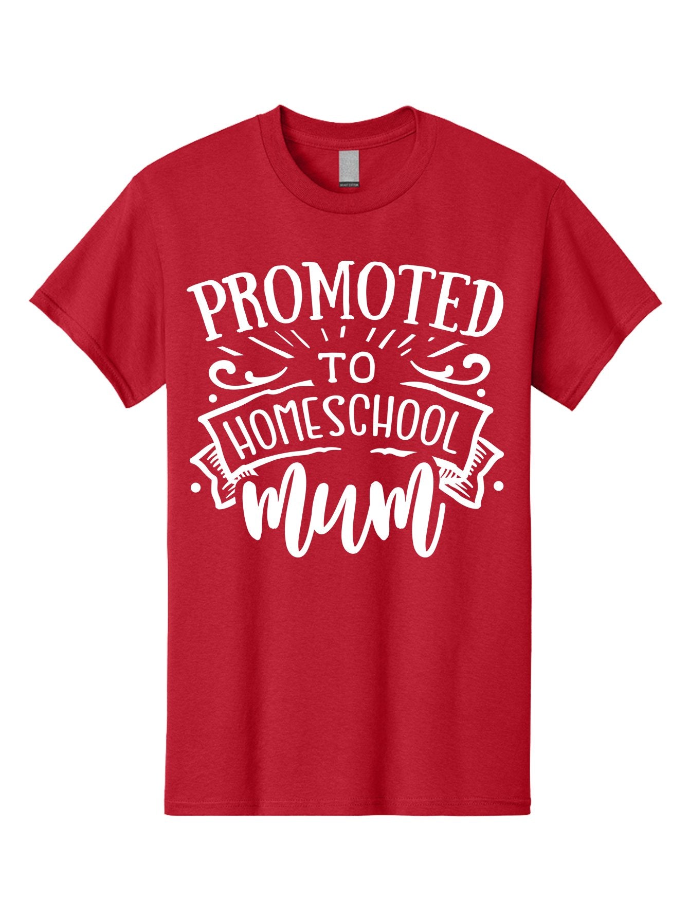 Promoted-To-Homeschool-Mum Men'S Graphic Tee, 100% Cotton, Comfortable Casual Summer Wear, Machine Washable, Homeschool Mom, Promoted To Homeschool Mum, Homeschooling, Mom Life, Parenting, Education, Funny Quote, Humorous Saying Aab420 12
