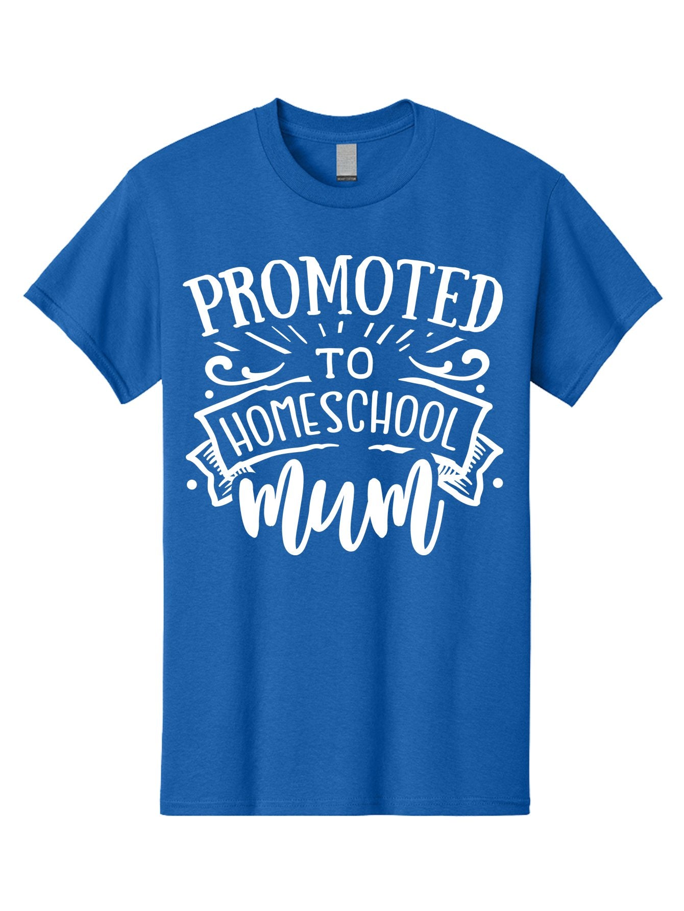 Promoted-To-Homeschool-Mum Men'S Graphic Tee, 100% Cotton, Comfortable Casual Summer Wear, Machine Washable, Homeschool Mom, Promoted To Homeschool Mum, Homeschooling, Mom Life, Parenting, Education, Funny Quote, Humorous Saying Aab420 7