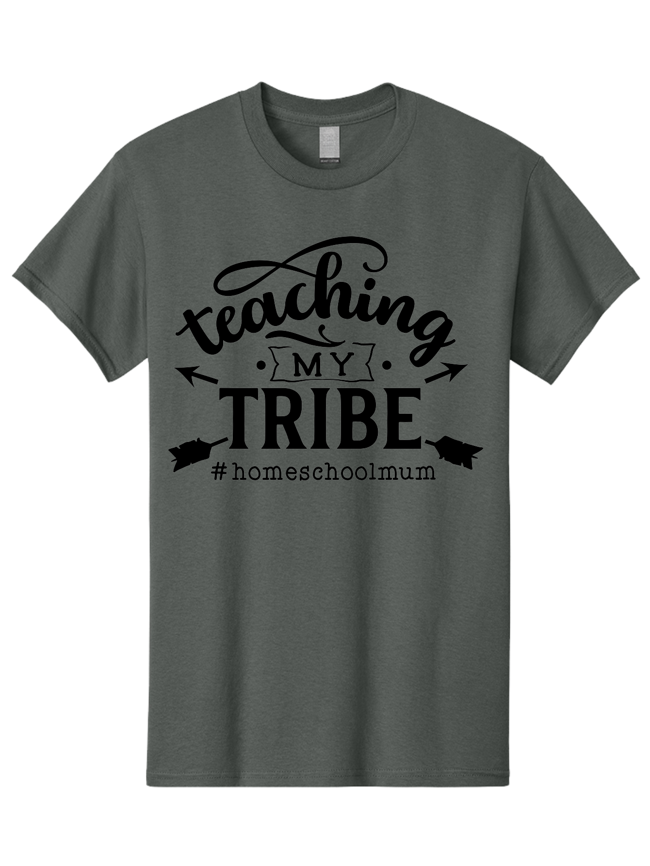 Teaching-My-Tribe-1 Men'S Graphic Tee, 100% Cotton, Comfortable Casual Summer Wear, Machine Washable, Homeschooling Mom, Teaching With Love, Homeschooling Community, Proud Parent, Education At Home, Teaching Tribe Aab446 27