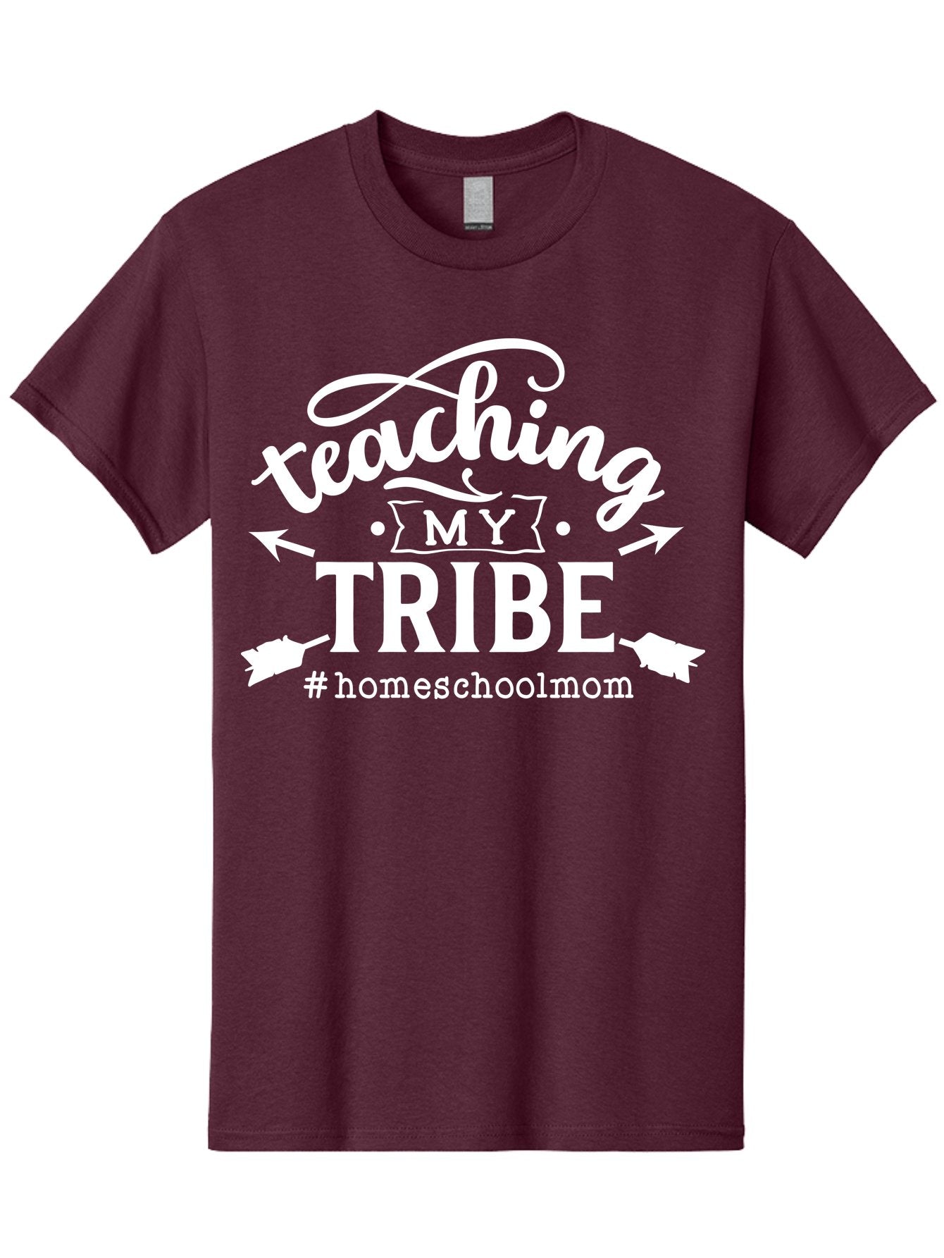 Teaching-My-Tribe-2 Men'S Graphic Tee, 100% Cotton, Comfortable Casual Summer Wear, Machine Washable, Homeschool Mom, Teaching My Tribe, Homeschooling, Parenting, Education, Family Learning, Custom Apparel, Inspirational Quote, Aab447 14