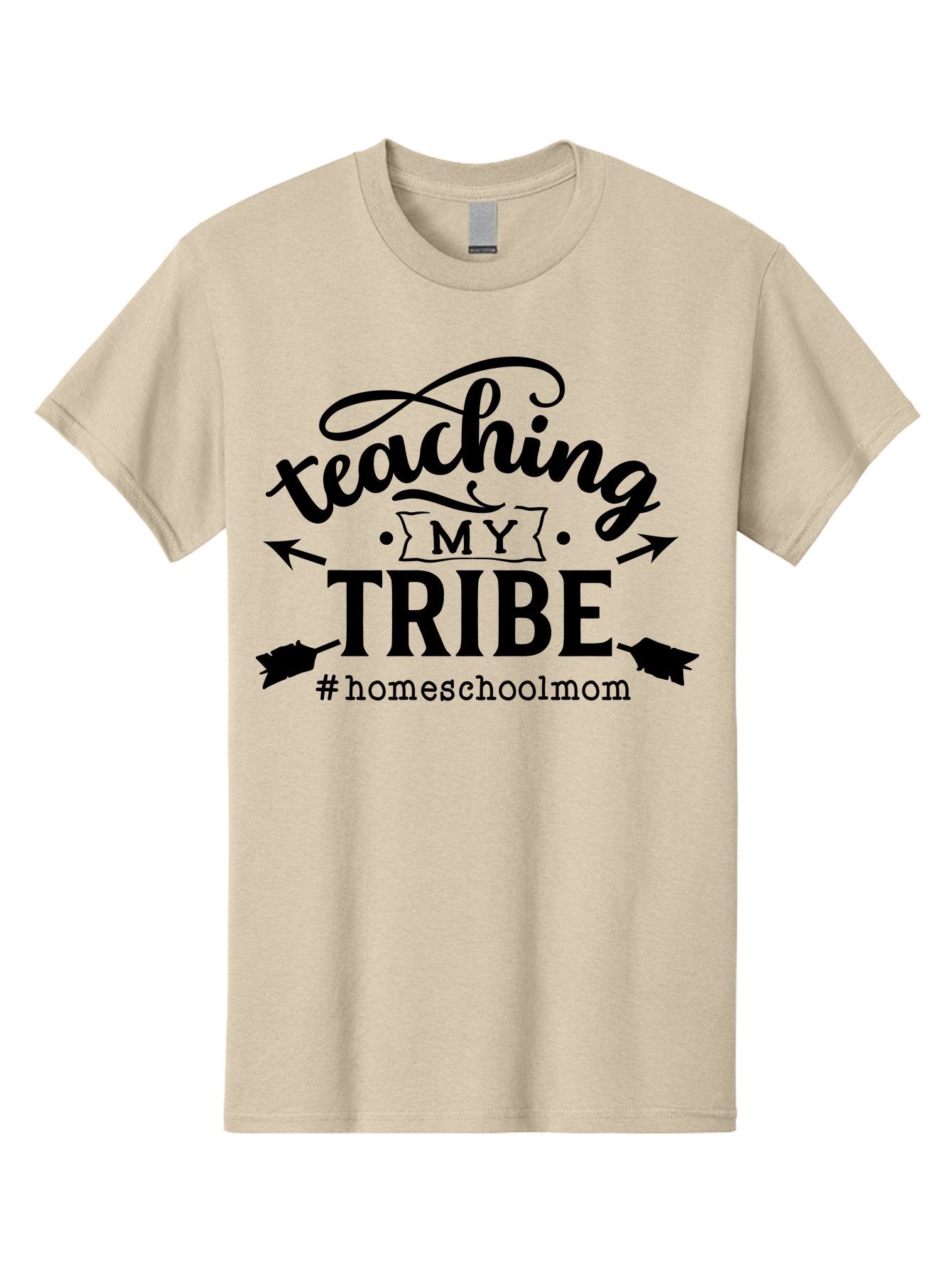 Teaching-My-Tribe-3 Men'S Graphic Tee, 100% Cotton, Comfortable Casual Summer Wear, Machine Washable, Homeschool Mom, Teaching My Tribe, Homeschooling, Parenting, Education, #Homeschoolmom Aab448 3