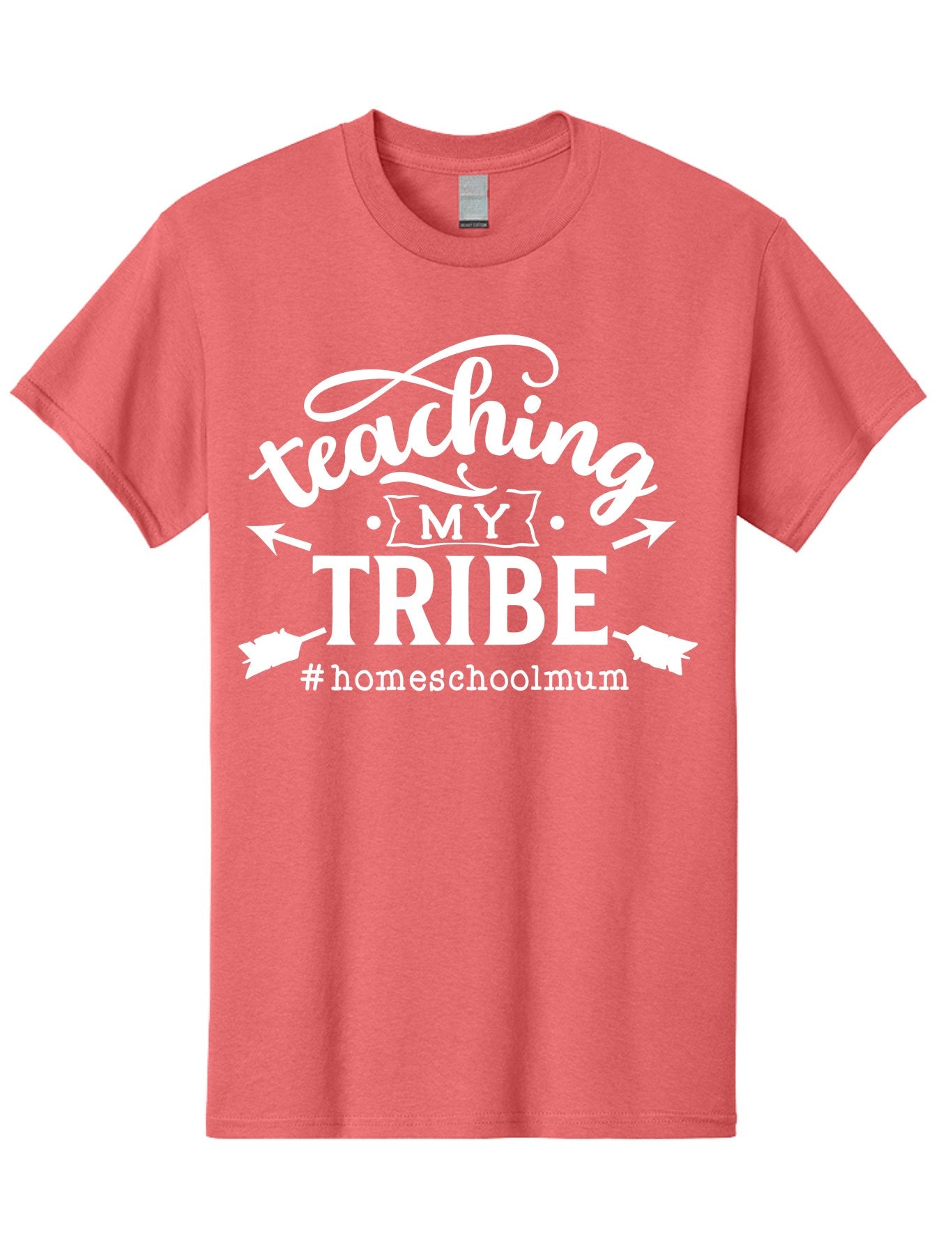 Teaching-My-Tribe Men'S Graphic Tee, 100% Cotton, Comfortable Casual Summer Wear, Machine Washable, Homeschool Mom, Teaching My Tribe, Homeschooling, Parenting, Education, Learning At Home, Family Bonding, #Homeschoolmum Aab449 6