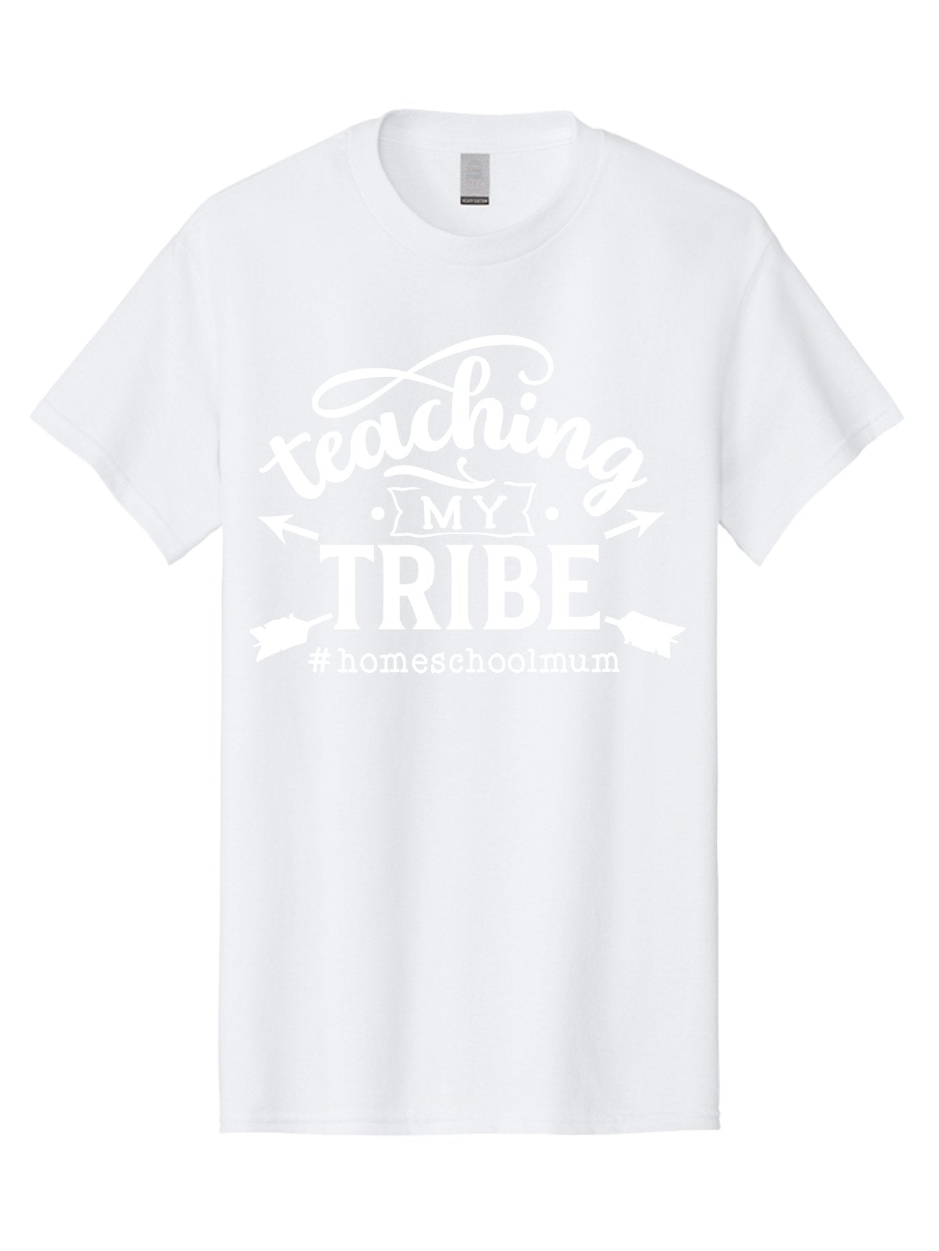 Teaching-My-Tribe Men'S Graphic Tee, 100% Cotton, Comfortable Casual Summer Wear, Machine Washable, Homeschool Mom, Teaching My Tribe, Homeschooling, Parenting, Education, Learning At Home, Family Bonding, #Homeschoolmum Aab449 11