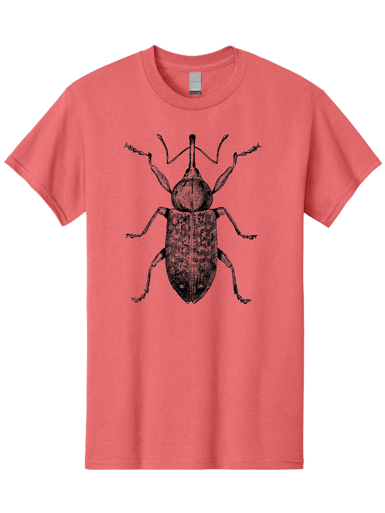 Beetle-2 Men'S Graphic Tee, 100% Cotton, Comfortable Casual Summer Wear, Machine Washable, Boll Weevil, Insect Illustration, Detailed Artwork, Weevil Species, Agricultural Pest, Entomology Art, Black And Green Illustration, Intricate Design Aab505 19