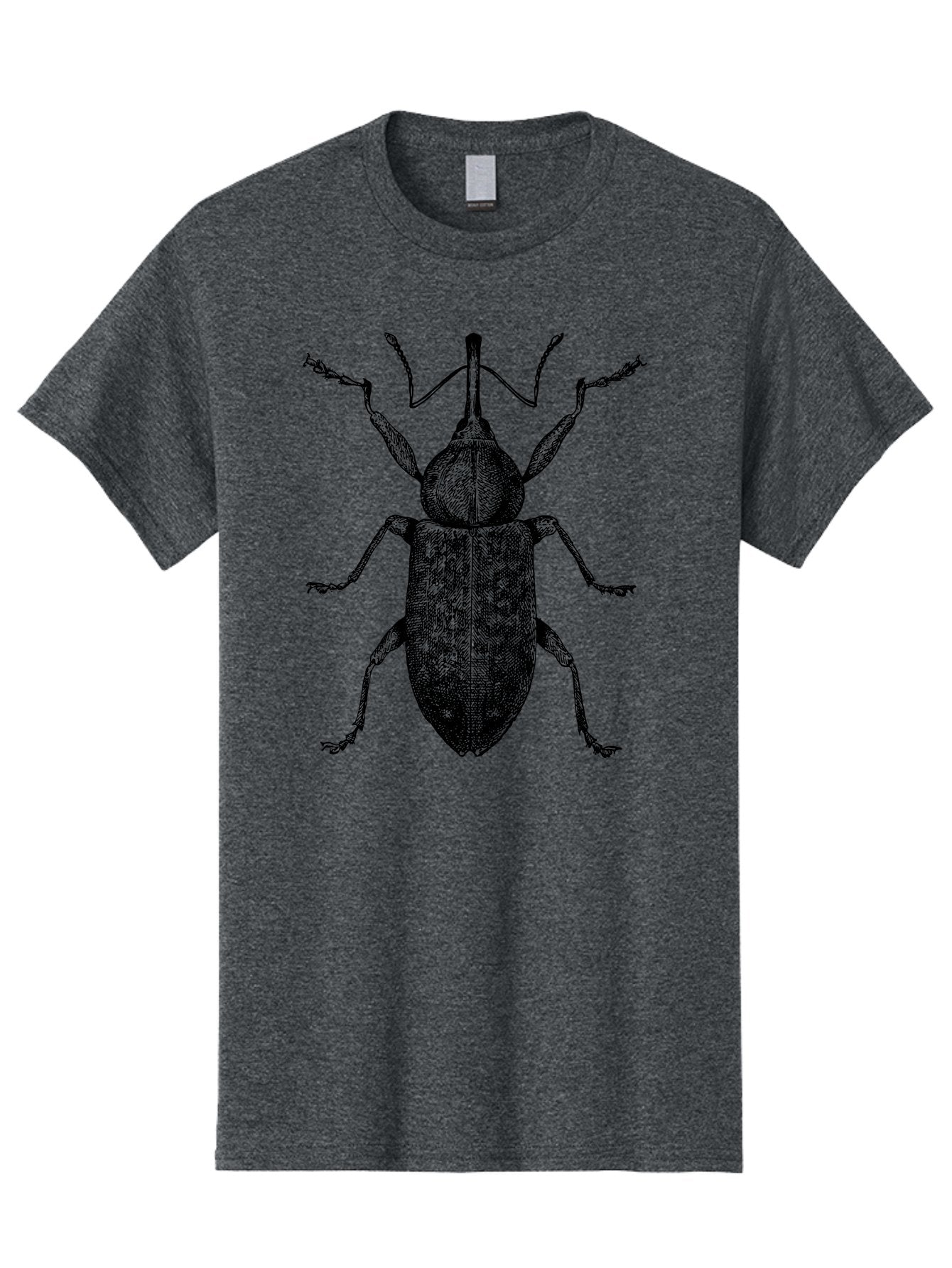 Beetle-2 Men'S Graphic Tee, 100% Cotton, Comfortable Casual Summer Wear, Machine Washable, Boll Weevil, Insect Illustration, Detailed Artwork, Weevil Species, Agricultural Pest, Entomology Art, Black And Green Illustration, Intricate Design Aab505 11