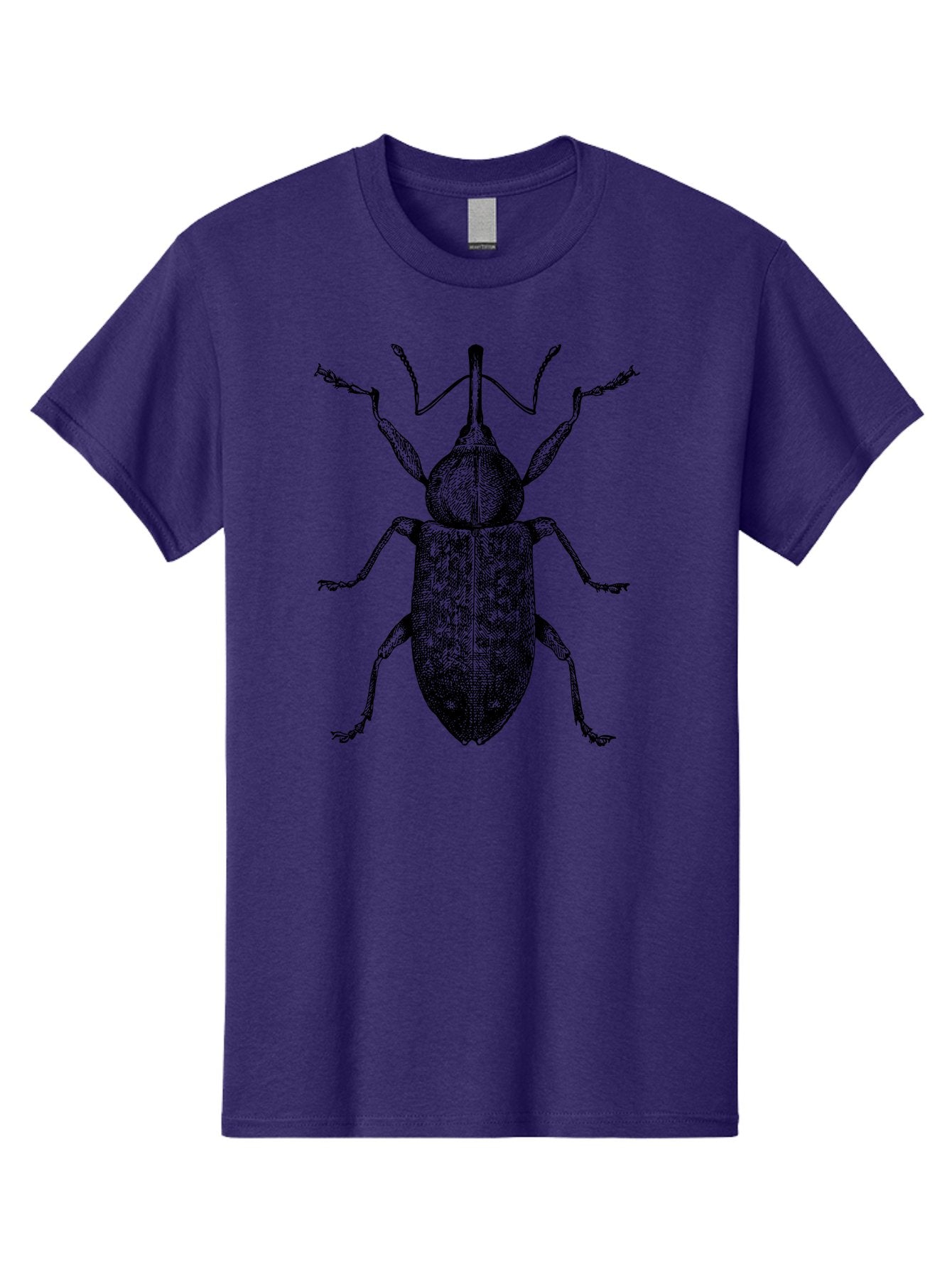 Beetle-2 Men'S Graphic Tee, 100% Cotton, Comfortable Casual Summer Wear, Machine Washable, Boll Weevil, Insect Illustration, Detailed Artwork, Weevil Species, Agricultural Pest, Entomology Art, Black And Green Illustration, Intricate Design Aab505 3