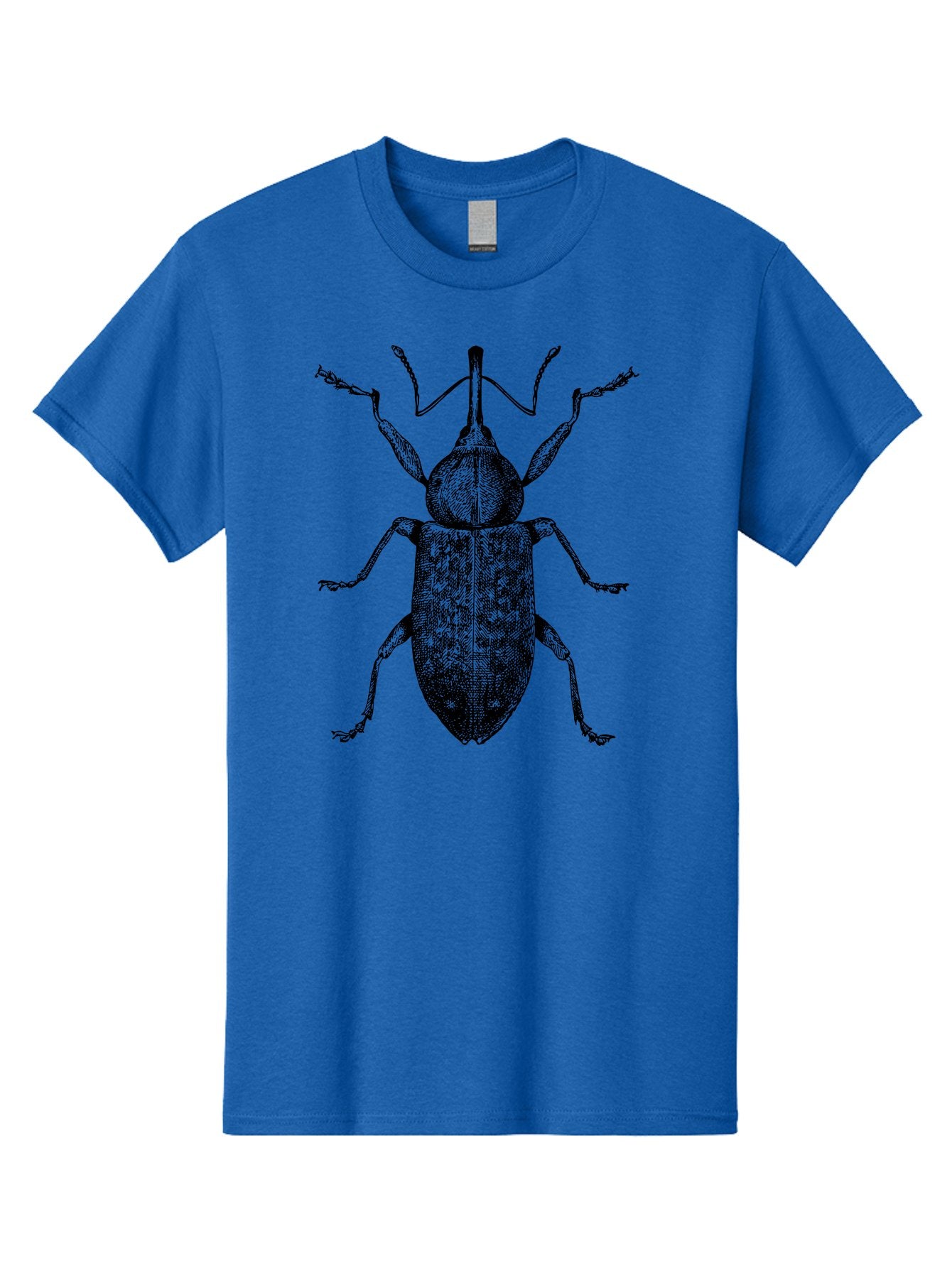 Beetle-2 Men'S Graphic Tee, 100% Cotton, Comfortable Casual Summer Wear, Machine Washable, Boll Weevil, Insect Illustration, Detailed Artwork, Weevil Species, Agricultural Pest, Entomology Art, Black And Green Illustration, Intricate Design Aab505 5