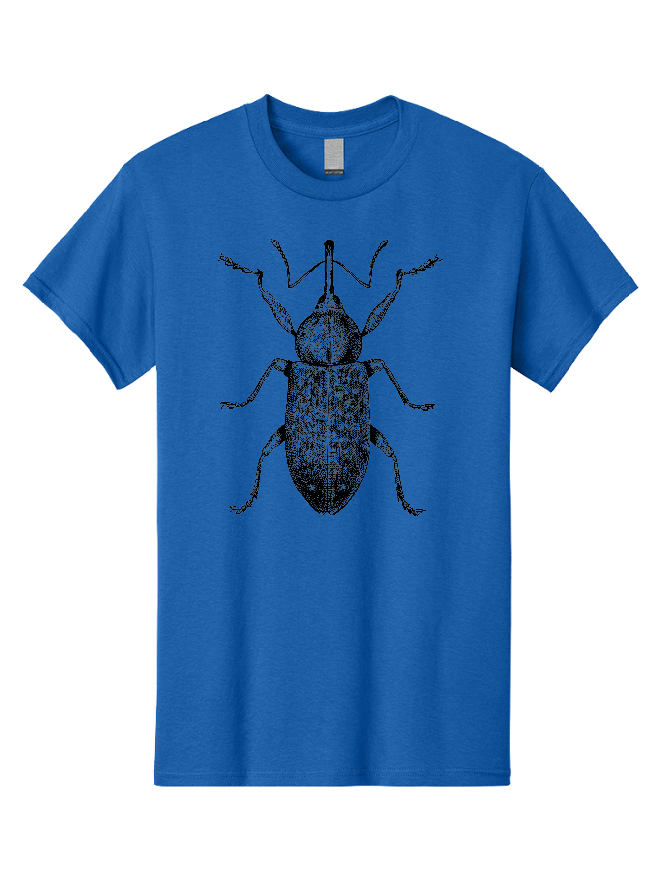 Beetle-2 Men'S Graphic Tee, 100% Cotton, Comfortable Casual Summer Wear, Machine Washable, Boll Weevil, Insect Illustration, Detailed Artwork, Weevil Species, Agricultural Pest, Entomology Art, Black And Green Illustration, Intricate Design Aab505 15