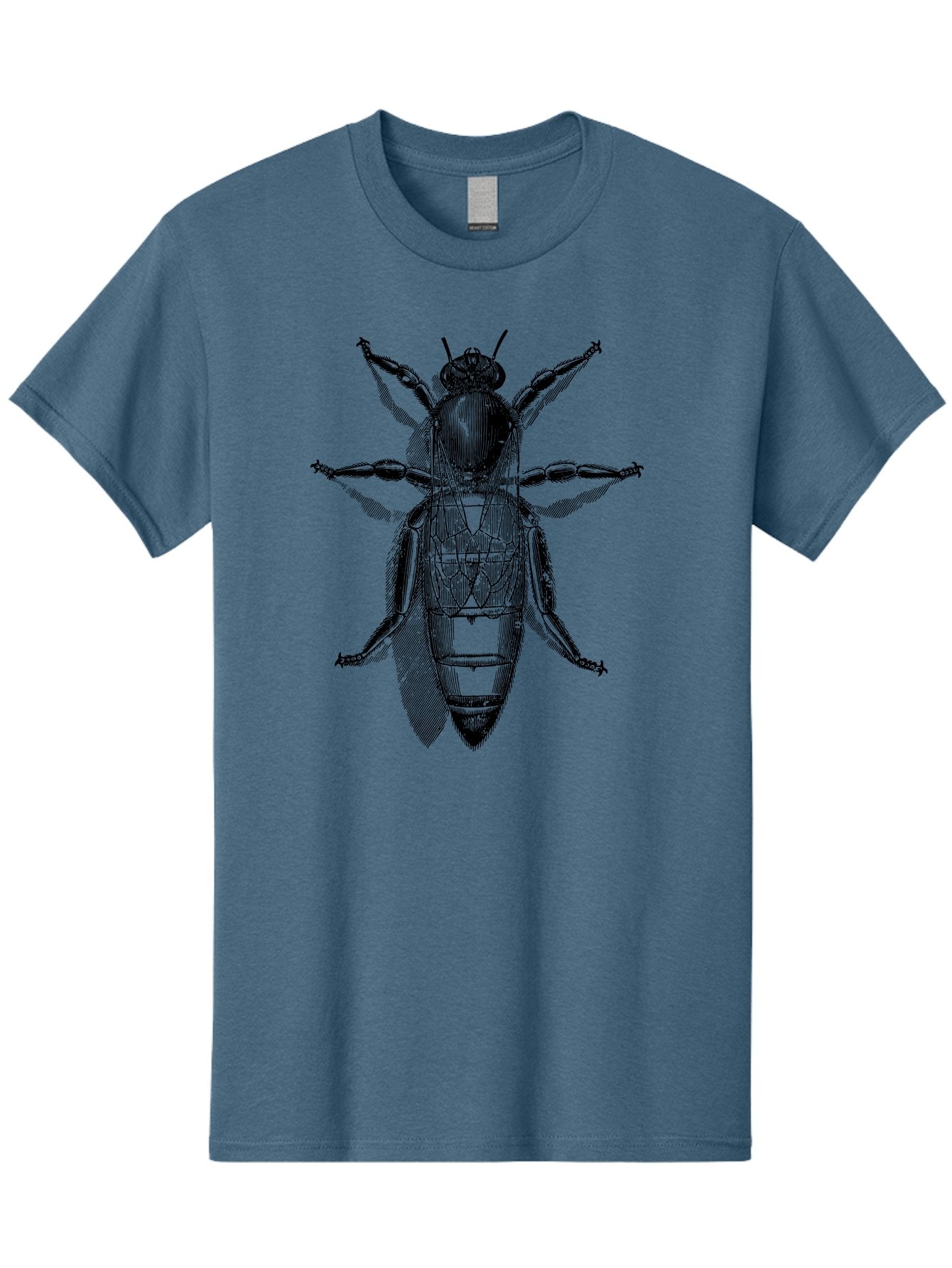 Beetle-Diagram Men'S Graphic Tee, 100% Cotton, Comfortable Casual Summer Wear, Machine Washable, Beetle Diagram, Insect Anatomy, Entomology Illustration, Technical Drawing, Bugs, Insects, Detailed Design, Scientific Artwork, Bug Structure Aab506 5