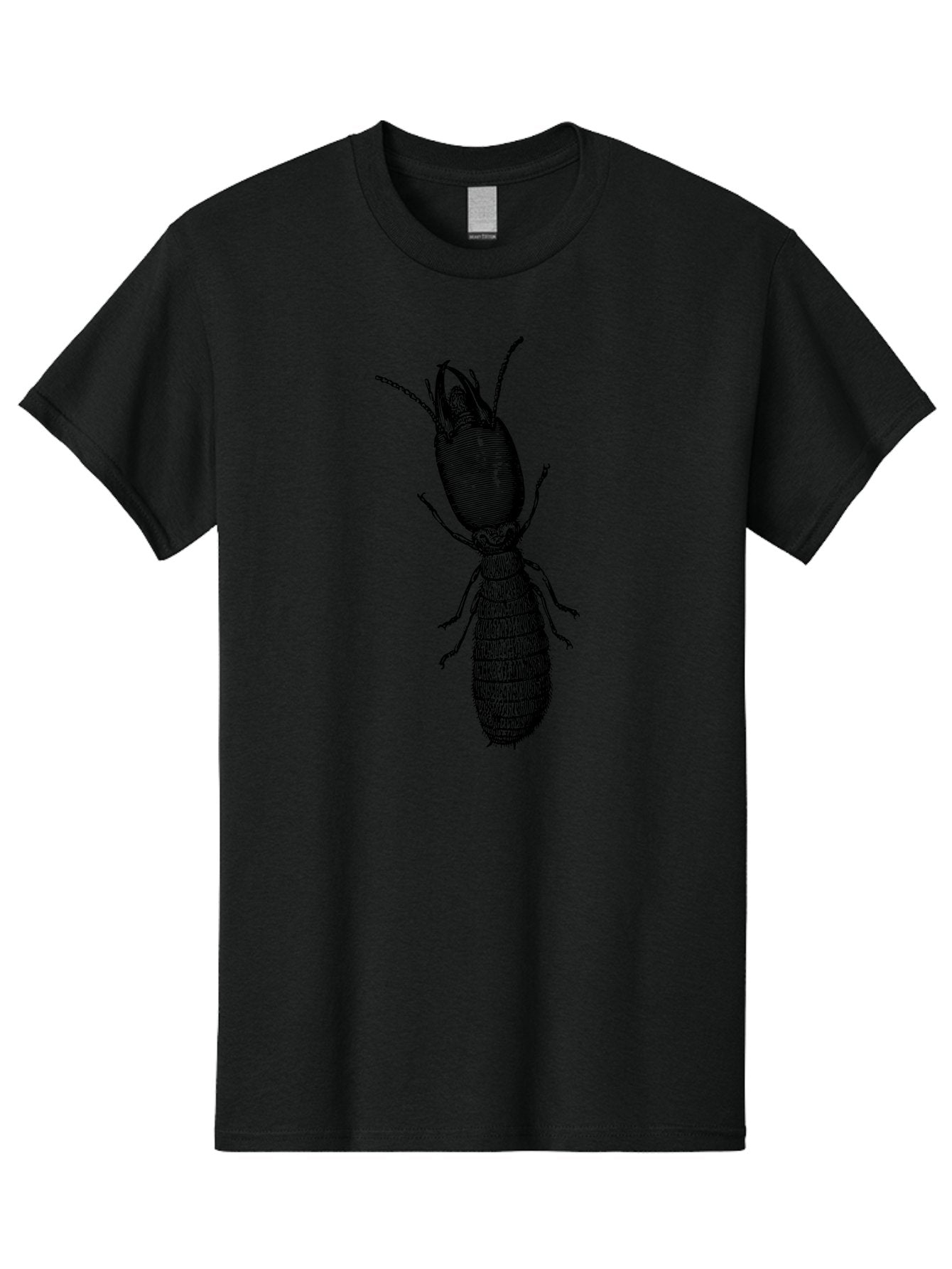 Beetle-Illustration Men'S Graphic Tee, 100% Cotton, Comfortable Casual Summer Wear, Machine Washable, Insect Anatomy, Entomology Illustration, Beetle Species, Detailed Drawing, Scientific Artwork, Insect Morphology, Nature Study Aab509 3