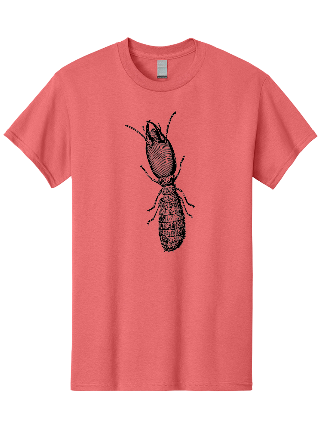Beetle-Illustration Men'S Graphic Tee, 100% Cotton, Comfortable Casual Summer Wear, Machine Washable, Insect Anatomy, Entomology Illustration, Beetle Species, Detailed Drawing, Scientific Artwork, Insect Morphology, Nature Study Aab509 5