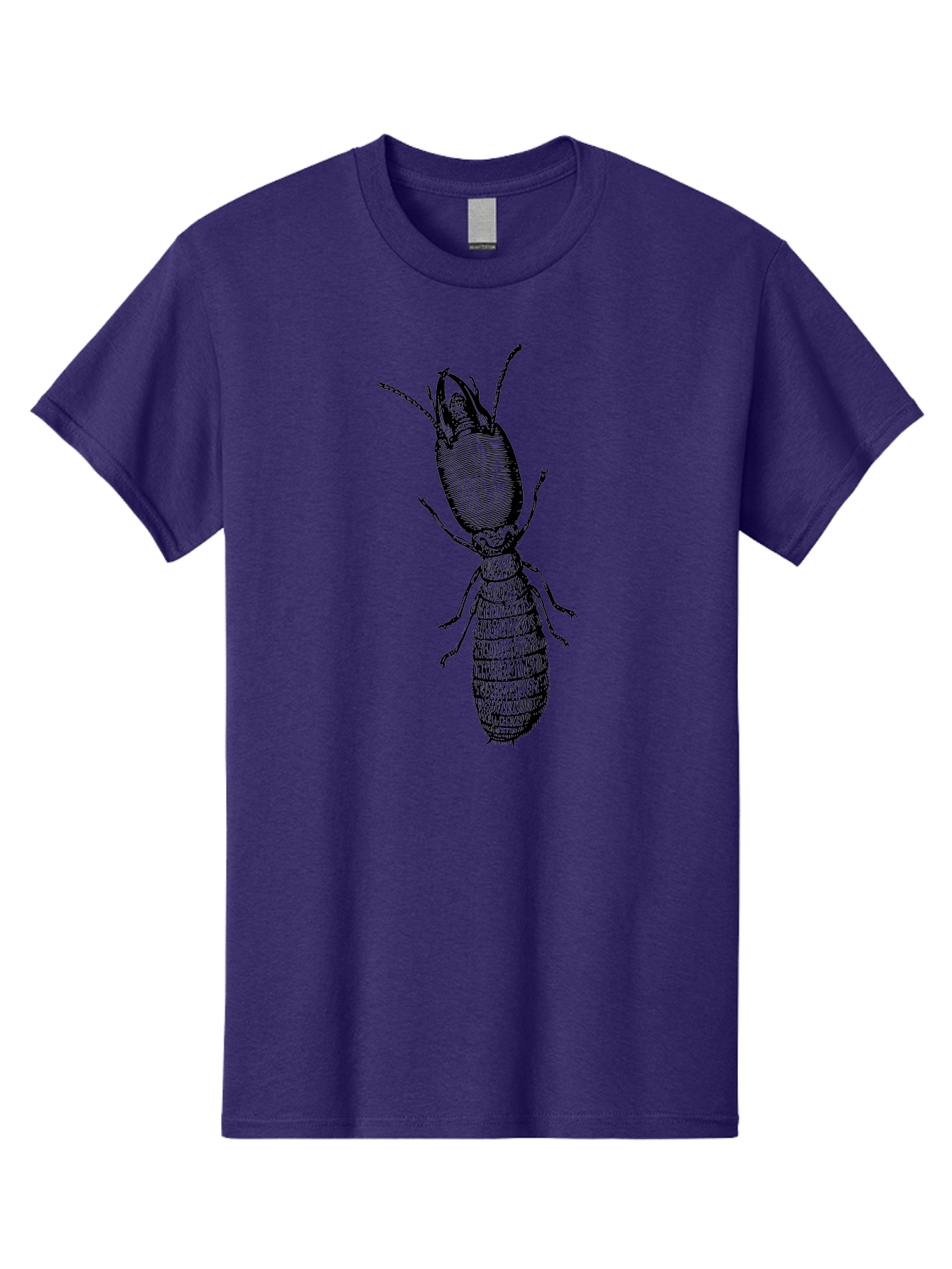 Beetle-Illustration Men'S Graphic Tee, 100% Cotton, Comfortable Casual Summer Wear, Machine Washable, Insect Anatomy, Entomology Illustration, Beetle Species, Detailed Drawing, Scientific Artwork, Insect Morphology, Nature Study Aab509 21
