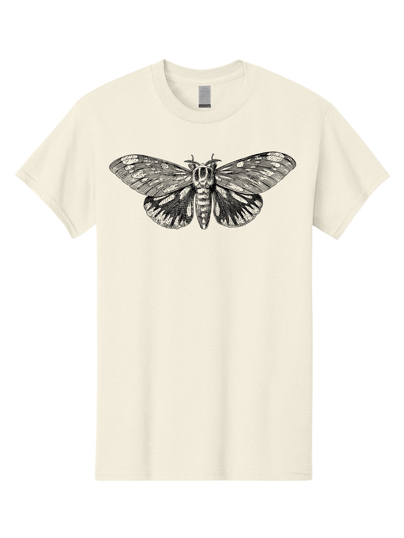 Death-S-Head-Hawkmoth Men'S Graphic Tee, 100% Cotton, Comfortable Casual Summer Wear, Machine Washable, Moth Illustration, Insect Art, Detailed Drawing, Butterfly Design, Wing Pattern, Entomology, Delicate Wings, Ornate Details, Abstract Art Aab527 15