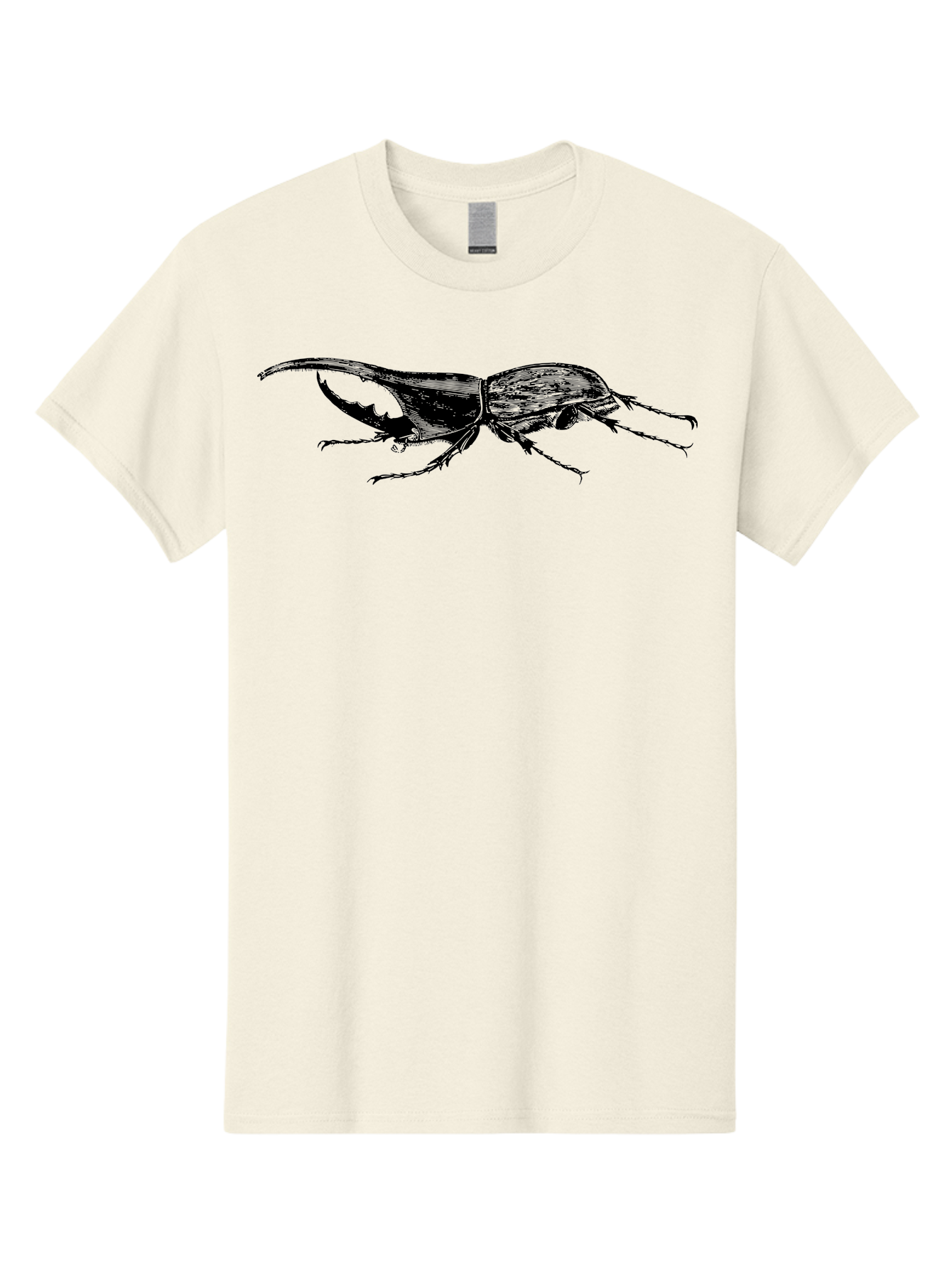 Giant-Stag-Beetle Men'S Graphic Tee, 100% Cotton, Comfortable Casual Summer Wear, Machine Washable, Giant Stag Beetle, Insect Silhouette, Wildlife Illustration, Entomology Art, Beetle Species, Dark Shadows, Detailed Insect, Insect Anatomy Aab535 17