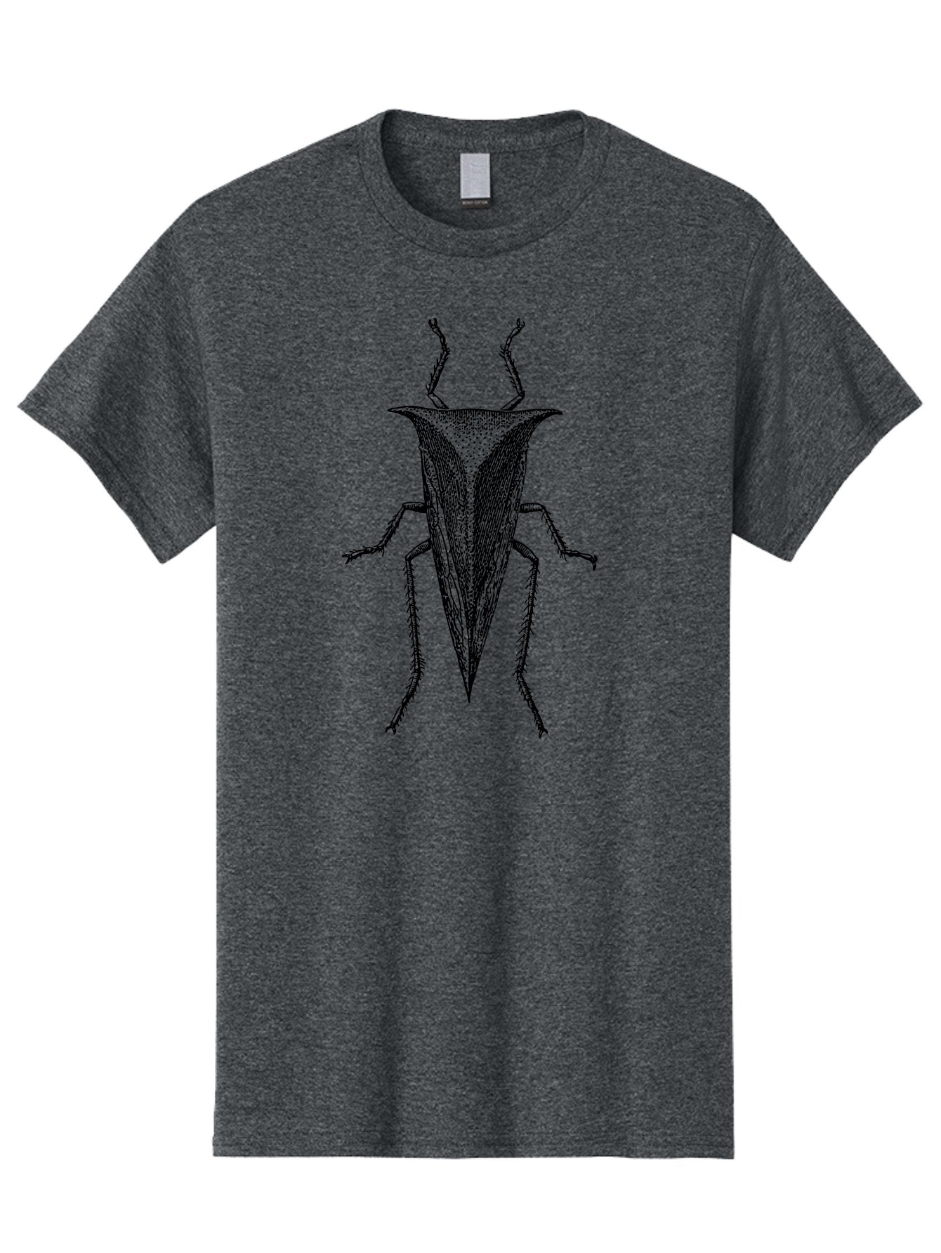 Shield-Bug Men'S Graphic Tee, 100% Cotton, Comfortable Casual Summer Wear, Machine Washable, Shield Bug, Insect Illustration, Entomology Art, Detailed Drawing, Insect Anatomy, Bug Graphics, Vector Art, Monochrome Design, Insect Species, Aab551