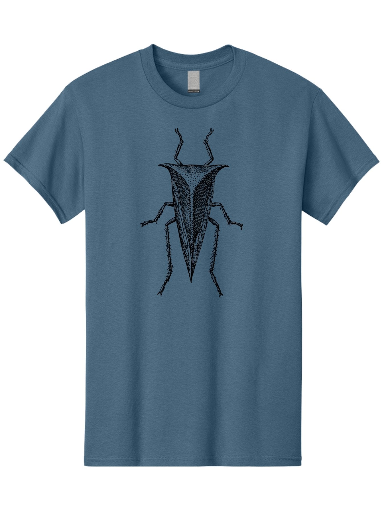 Shield-Bug Men'S Graphic Tee, 100% Cotton, Comfortable Casual Summer Wear, Machine Washable, Shield Bug, Insect Illustration, Entomology Art, Detailed Drawing, Insect Anatomy, Bug Graphics, Vector Art, Monochrome Design, Insect Species, Aab551 6