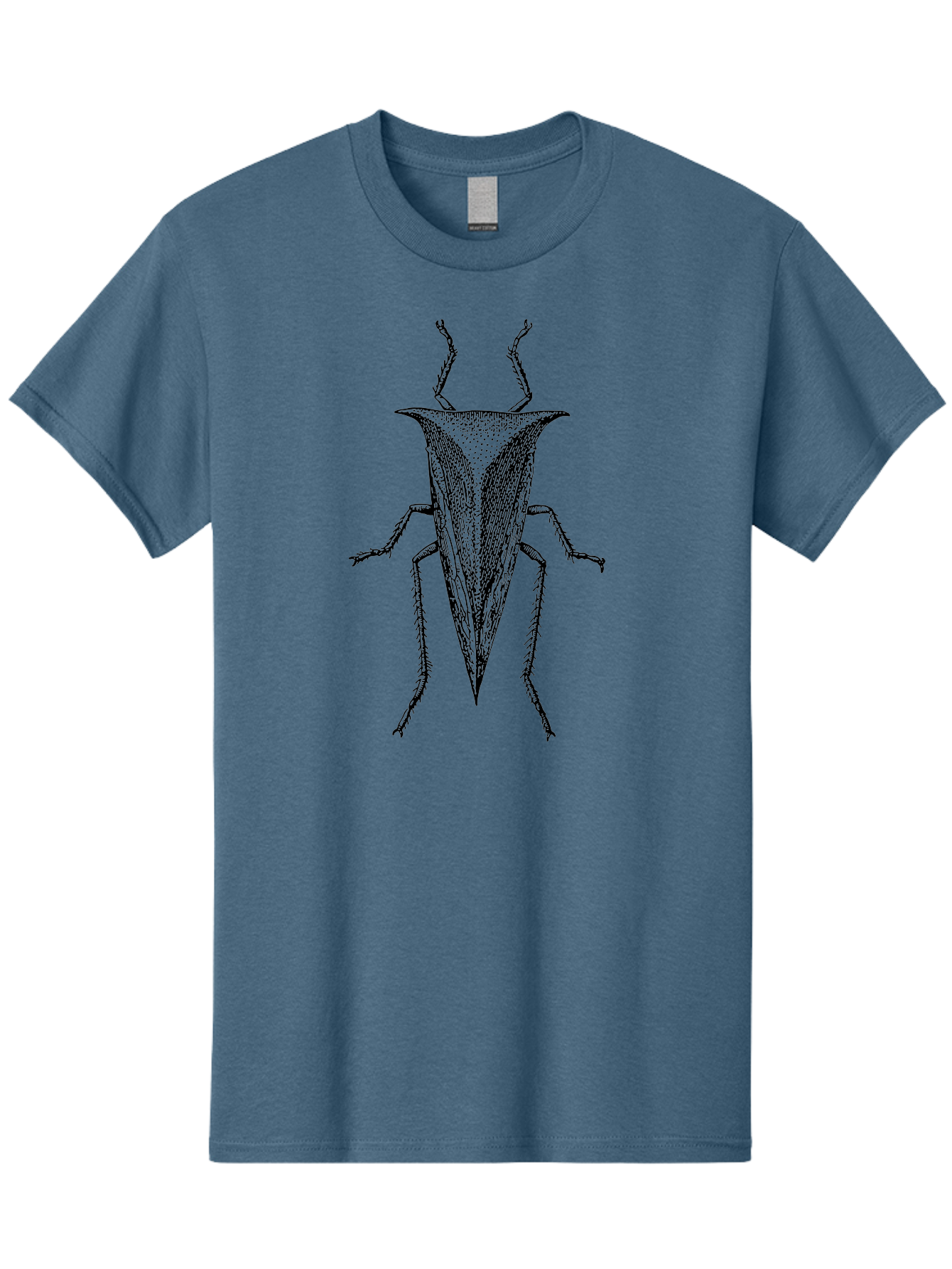 Shield-Bug Men'S Graphic Tee, 100% Cotton, Comfortable Casual Summer Wear, Machine Washable, Shield Bug, Insect Illustration, Entomology Art, Detailed Drawing, Insect Anatomy, Bug Graphics, Vector Art, Monochrome Design, Insect Species, Aab551 11