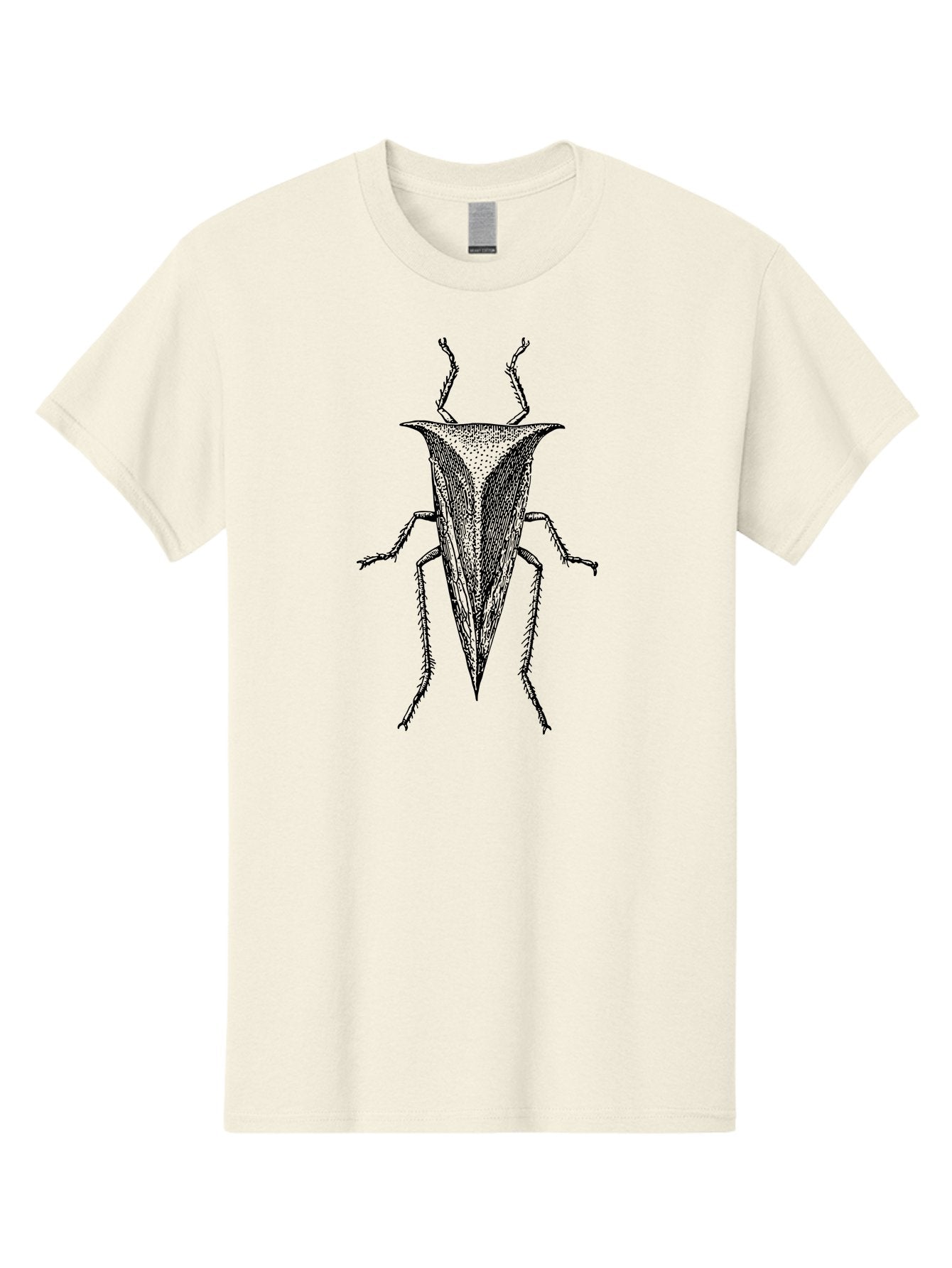 Shield-Bug Men'S Graphic Tee, 100% Cotton, Comfortable Casual Summer Wear, Machine Washable, Shield Bug, Insect Illustration, Entomology Art, Detailed Drawing, Insect Anatomy, Bug Graphics, Vector Art, Monochrome Design, Insect Species, Aab551 7