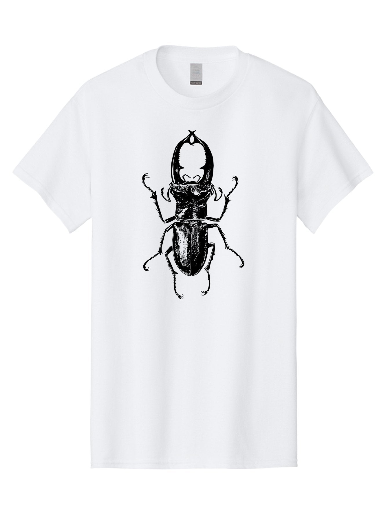 Stag-Beetle Men'S Graphic Tee, 100% Cotton, Comfortable Casual Summer Wear, Machine Washable, Stag Beetle, Insect Art, Entomology Illustration, Beetle Species, Wildlife Graphics, Detailed Drawing, Natural History, Insect Morphology Aab556 14
