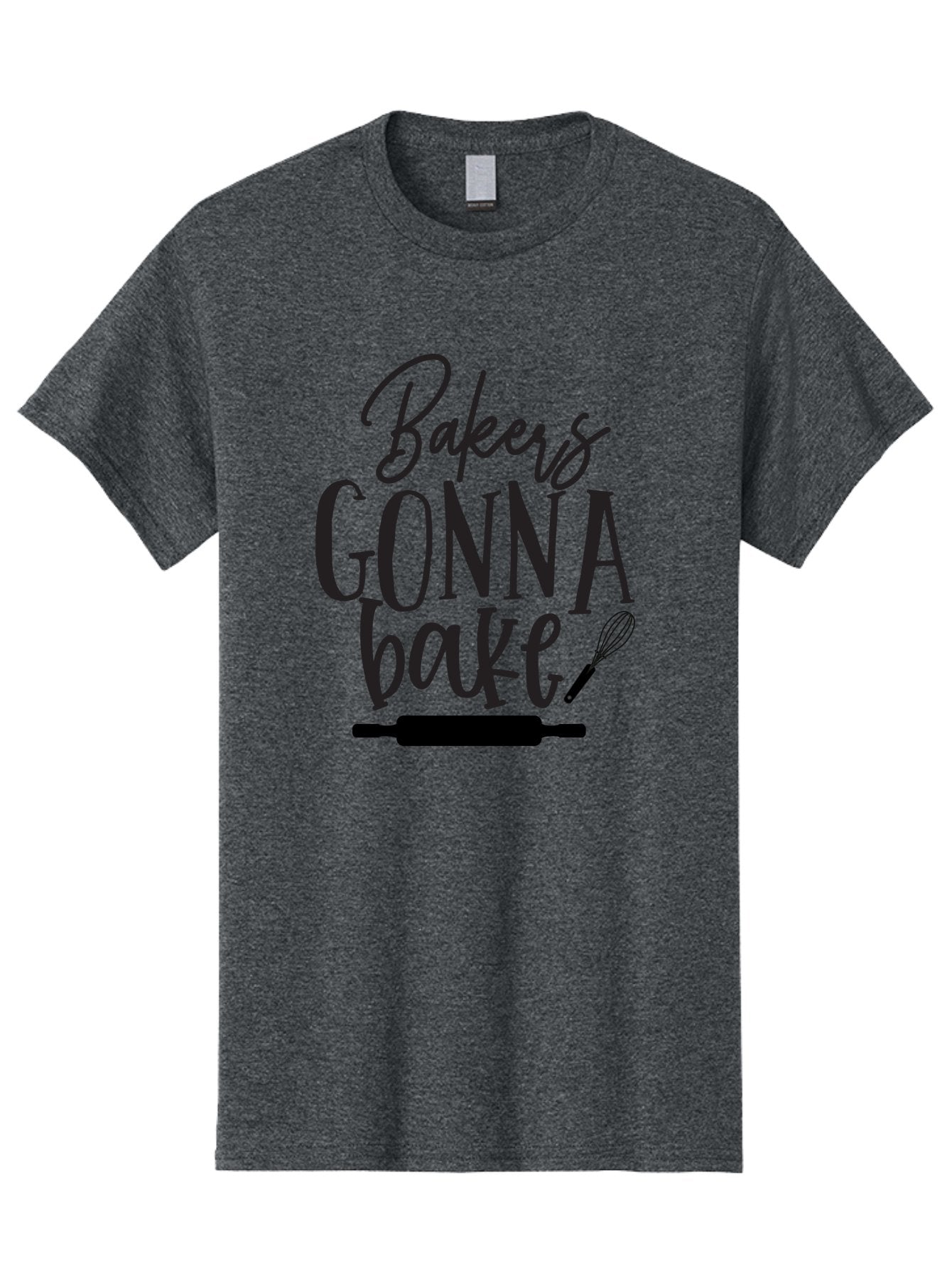 Bakers-Gonna-Bake Men'S Graphic Tee, 100% Cotton, Comfortable Casual Summer Wear, Machine Washable, Baking Quote, Bakers Gonna Bake, Bakery Slogan, Baking Humor, Rolling Pin, Whisk, Baking Utensils, Baker'S Quote, Funny Baking Saying Aab563 14