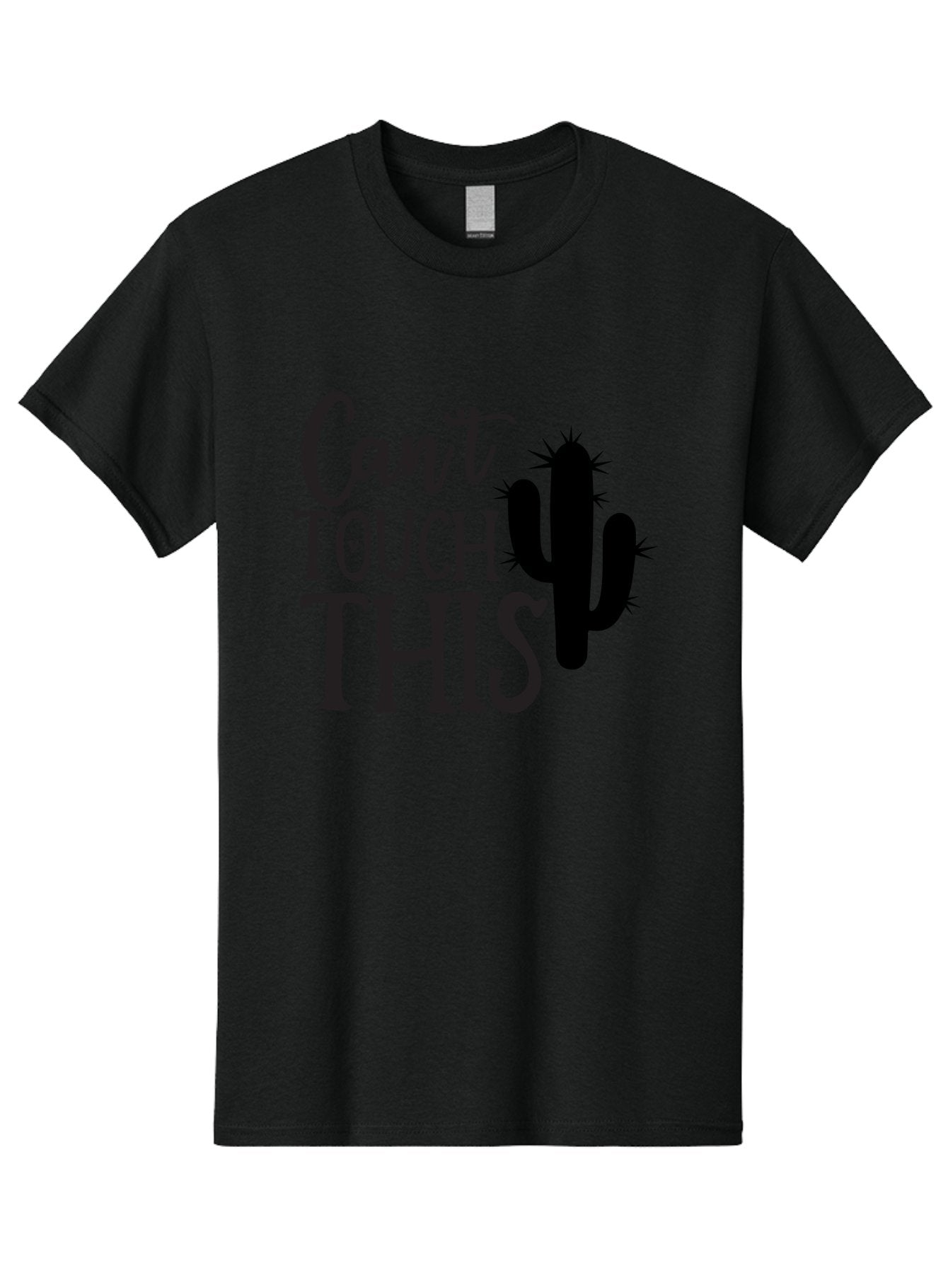 Cant-Touch-This-Cactus Men'S Graphic Tee, 100% Cotton, Comfortable Casual Summer Wear, Machine Washable, Funny Cactus Design, Prickly Humor, Cactus Silhouette, Humorous Quote, Playful Graphic, Funny Saying, Cactus Illustration, Sassy Phrase Aab568 12