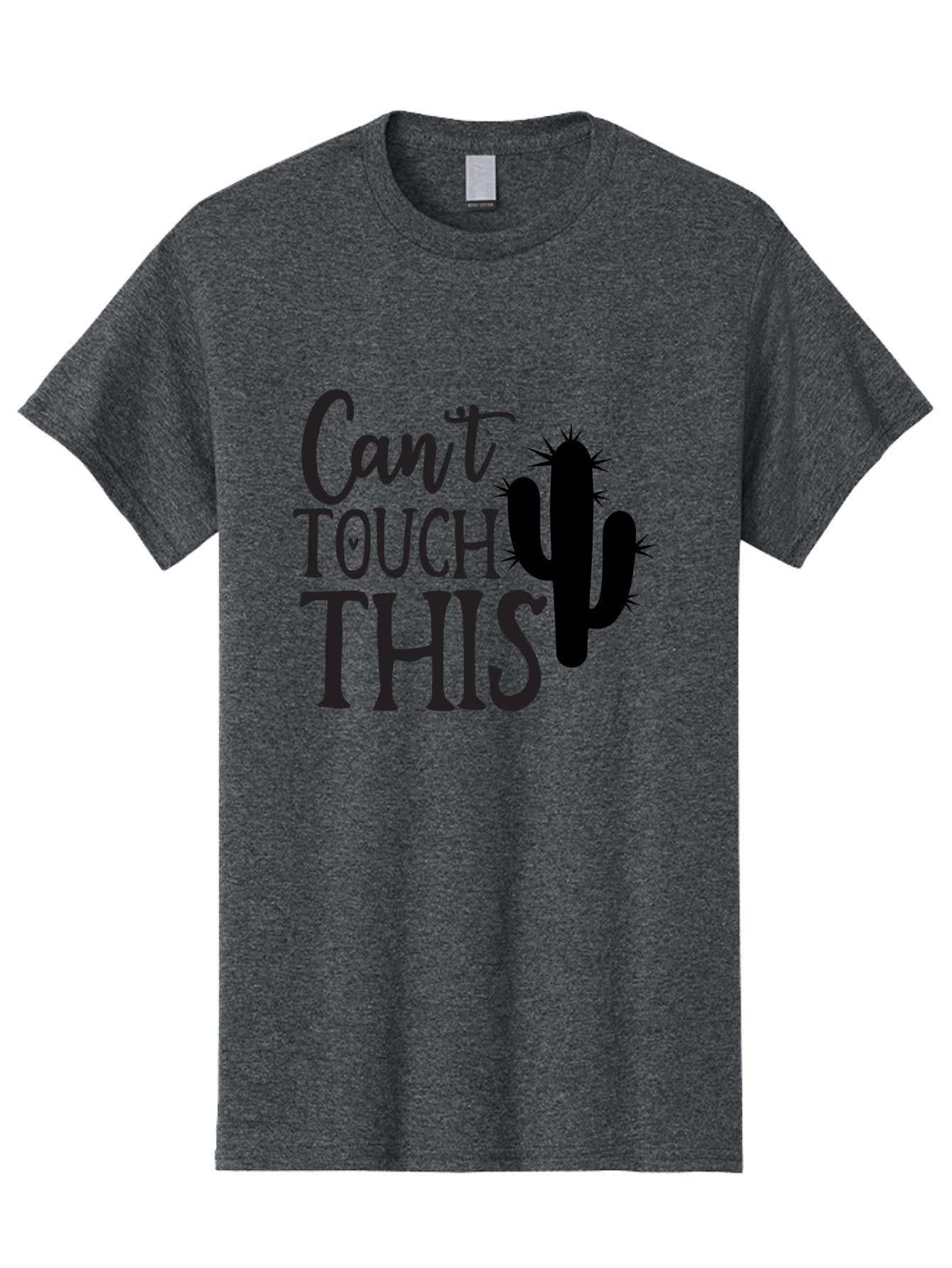 Cant-Touch-This-Cactus Men'S Graphic Tee, 100% Cotton, Comfortable Casual Summer Wear, Machine Washable, Funny Cactus Design, Prickly Humor, Cactus Silhouette, Humorous Quote, Playful Graphic, Funny Saying, Cactus Illustration, Sassy Phrase Aab568 13