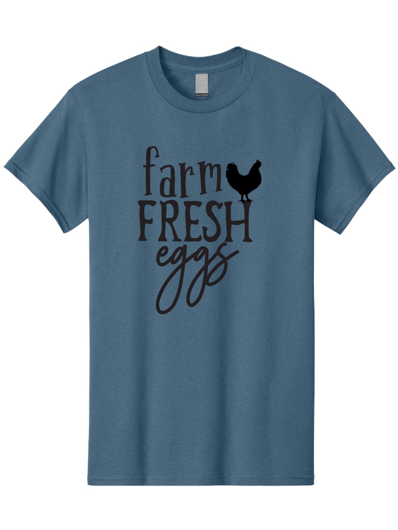 Farm-Fresh-Eggs-1 Men'S Graphic Tee, 100% Cotton, Comfortable Casual Summer Wear, Machine Washable, Farm Fresh Eggs, Farm To Table, Organic Eggs, Local Produce, Healthy Eating, Natural Food, Rustic Charm, Chicken Farm, Egg Farm Aab576 5