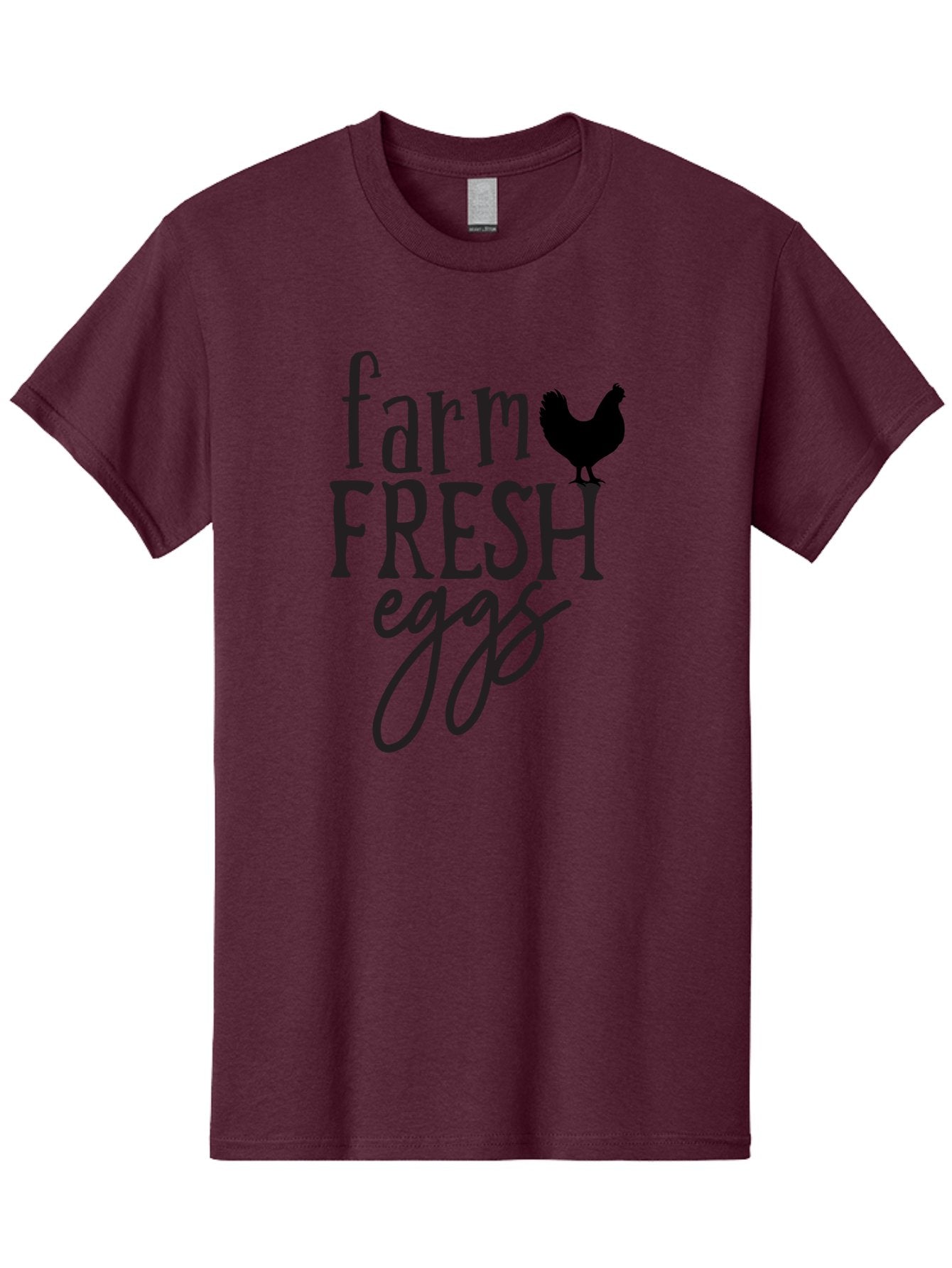 Farm-Fresh-Eggs-1 Men'S Graphic Tee, 100% Cotton, Comfortable Casual Summer Wear, Machine Washable, Farm Fresh Eggs, Farm To Table, Organic Eggs, Local Produce, Healthy Eating, Natural Food, Rustic Charm, Chicken Farm, Egg Farm Aab576 13