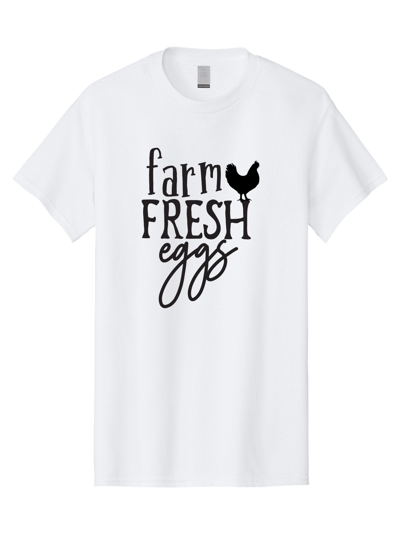 Farm-Fresh-Eggs-1 Men'S Graphic Tee, 100% Cotton, Comfortable Casual Summer Wear, Machine Washable, Farm Fresh Eggs, Farm To Table, Organic Eggs, Local Produce, Healthy Eating, Natural Food, Rustic Charm, Chicken Farm, Egg Farm Aab576 14