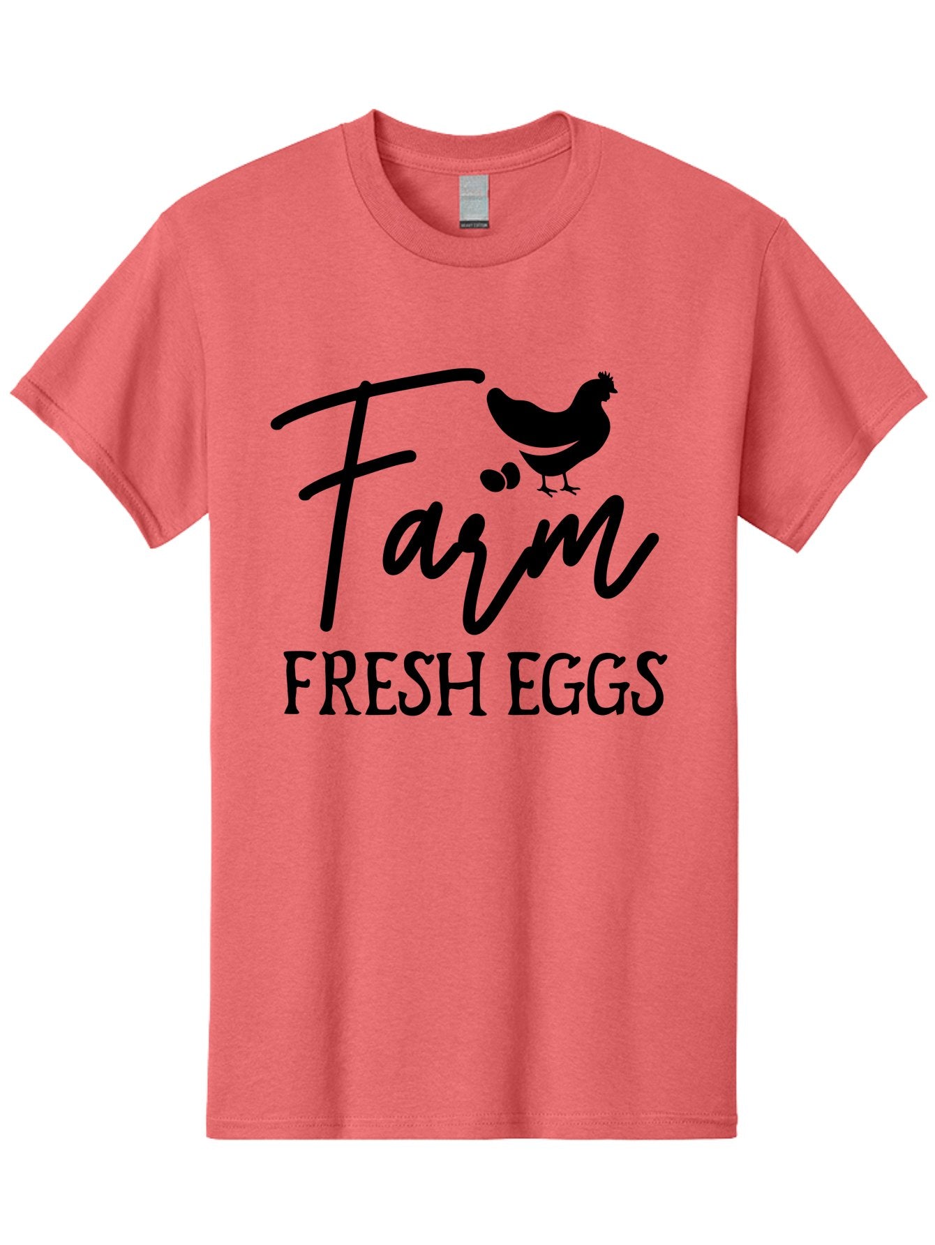 Farm-Fresh-Eggs Men'S Graphic Tee, 100% Cotton, Comfortable Casual Summer Wear, Machine Washable, Farm Fresh Eggs, Eggs, Farm, Fresh Produce, Farm Eggs, Farm Fresh Aab577 6