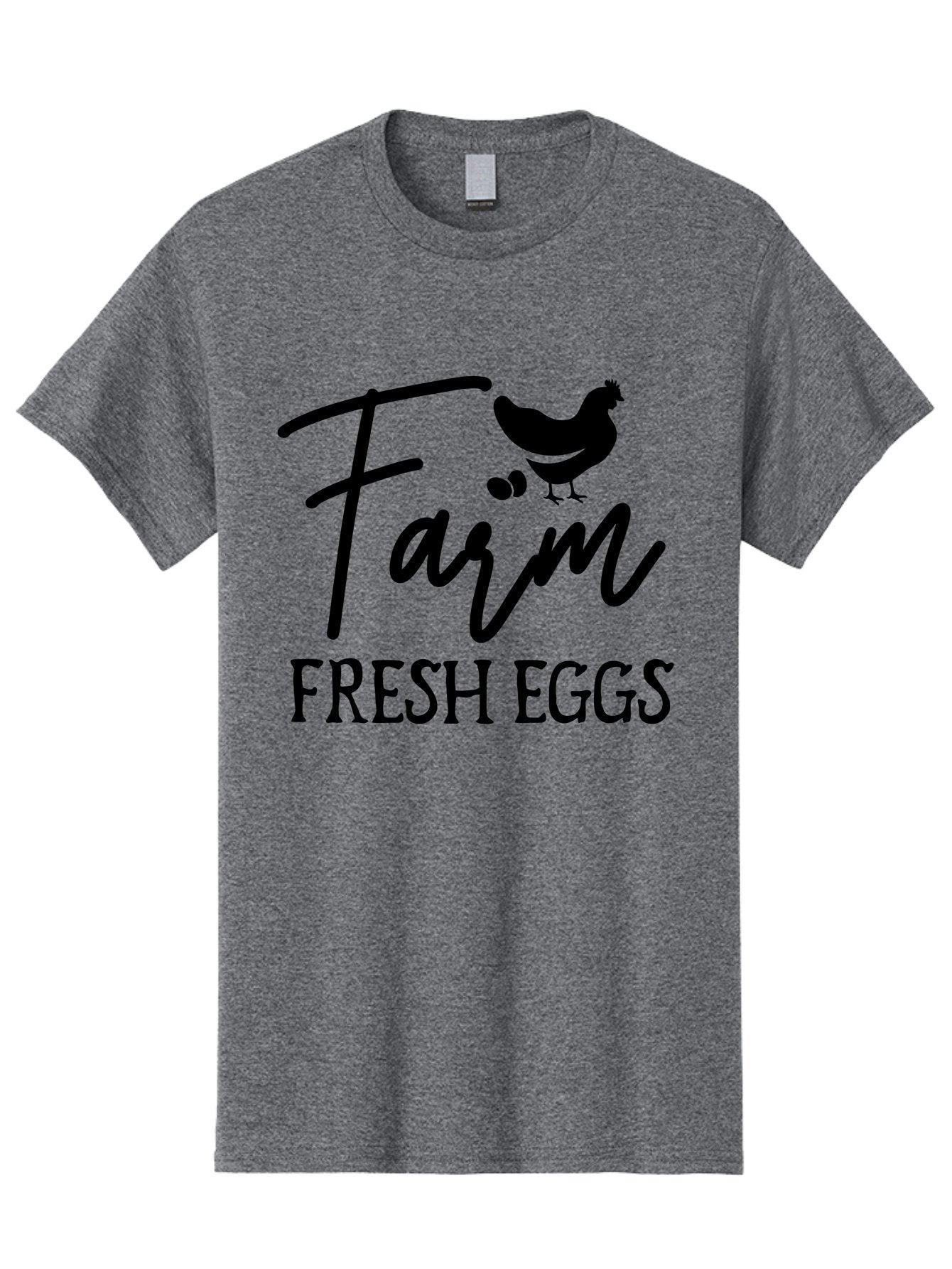 Farm-Fresh-Eggs Men'S Graphic Tee, 100% Cotton, Comfortable Casual Summer Wear, Machine Washable, Farm Fresh Eggs, Eggs, Farm, Fresh Produce, Farm Eggs, Farm Fresh Aab577 10