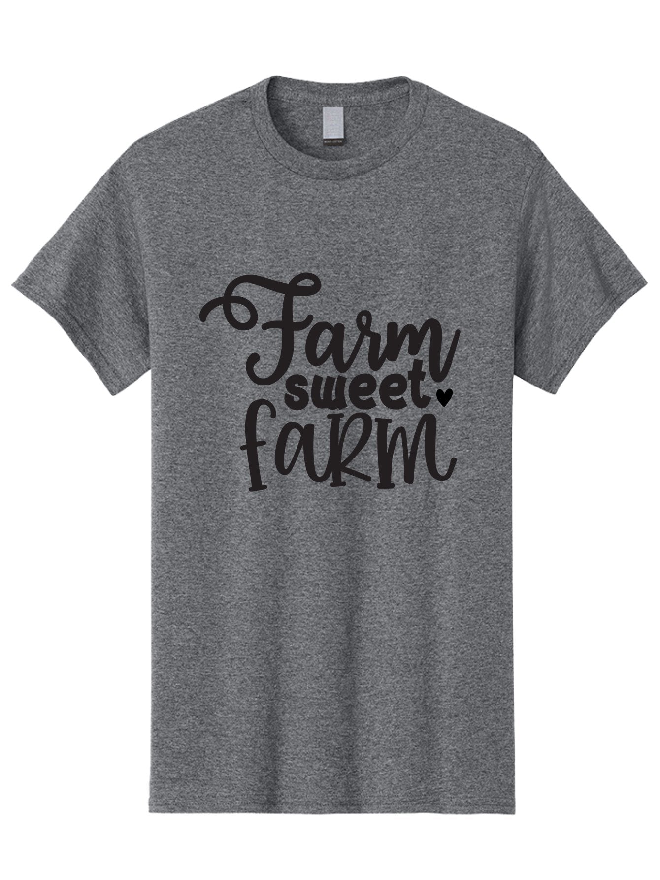 Farm-Sweet-Farm Men'S Graphic Tee, 100% Cotton, Comfortable Casual Summer Wear, Machine Washable, Rural Charm, Countryside Living, Farmhouse Style, Homespun Decor, Country Vibes, Rustic Elegance, Farm Sweet Farm Aab579 8