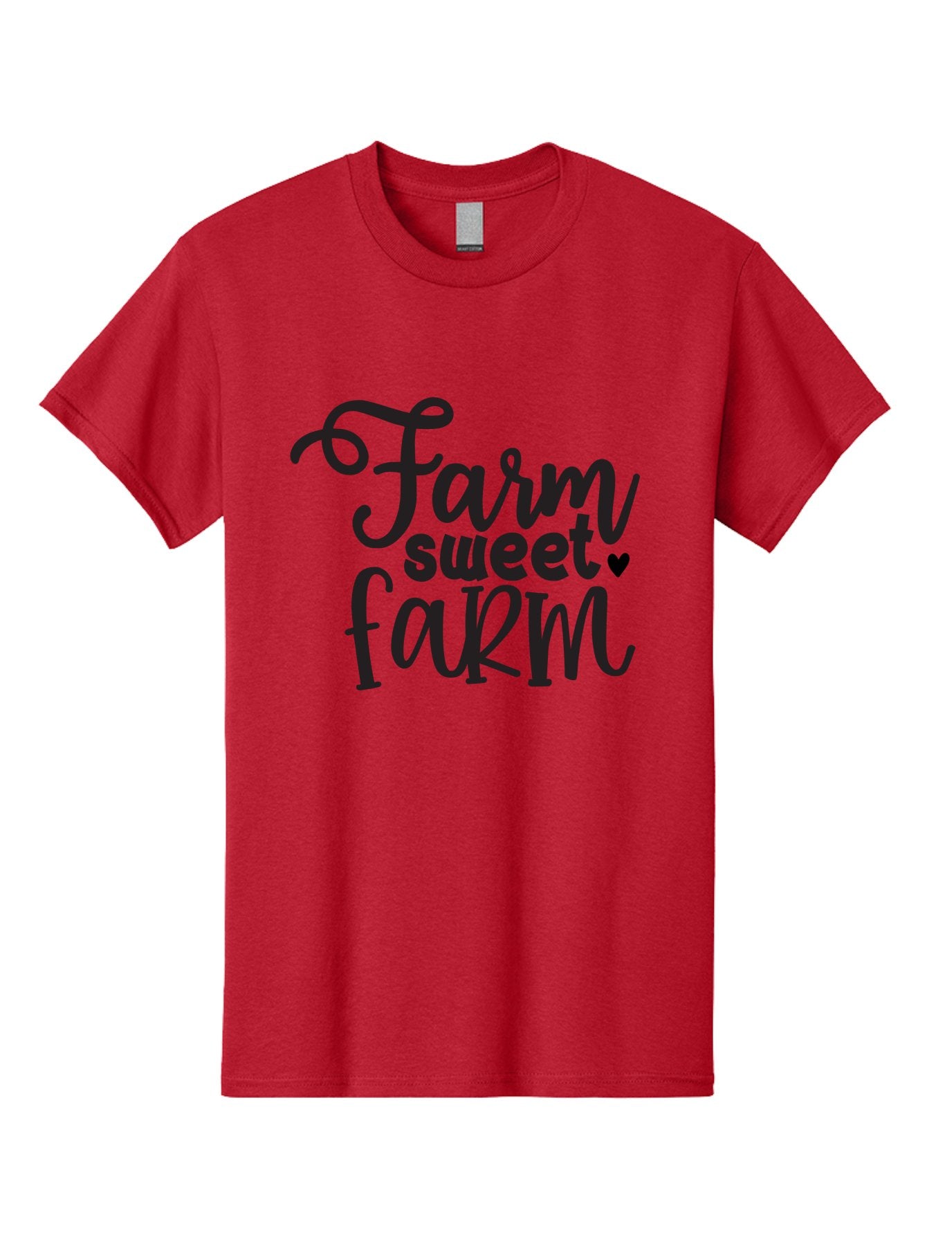 Farm-Sweet-Farm Men'S Graphic Tee, 100% Cotton, Comfortable Casual Summer Wear, Machine Washable, Rural Charm, Countryside Living, Farmhouse Style, Homespun Decor, Country Vibes, Rustic Elegance, Farm Sweet Farm Aab579 11