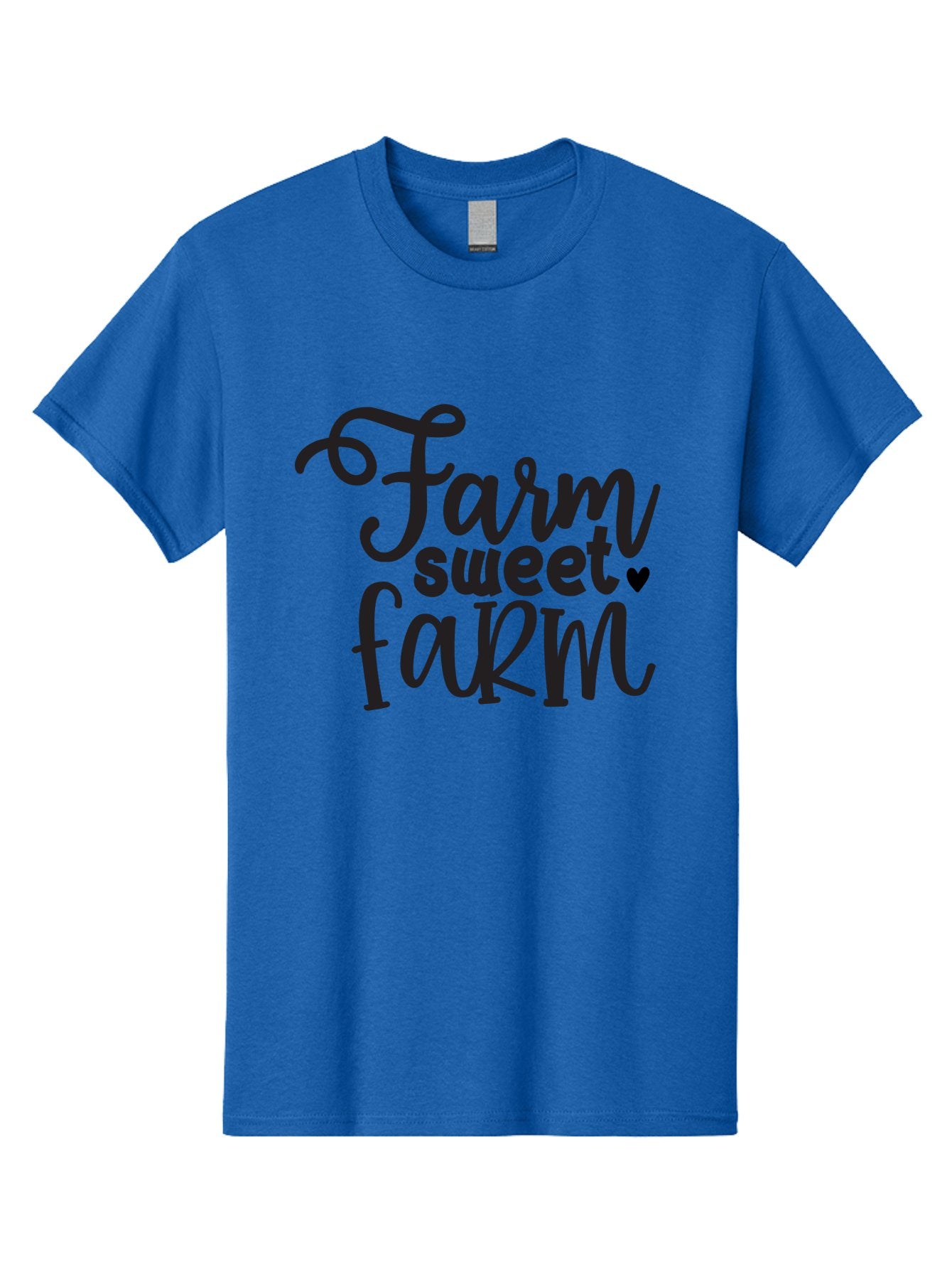 Farm-Sweet-Farm Men'S Graphic Tee, 100% Cotton, Comfortable Casual Summer Wear, Machine Washable, Rural Charm, Countryside Living, Farmhouse Style, Homespun Decor, Country Vibes, Rustic Elegance, Farm Sweet Farm Aab579 5