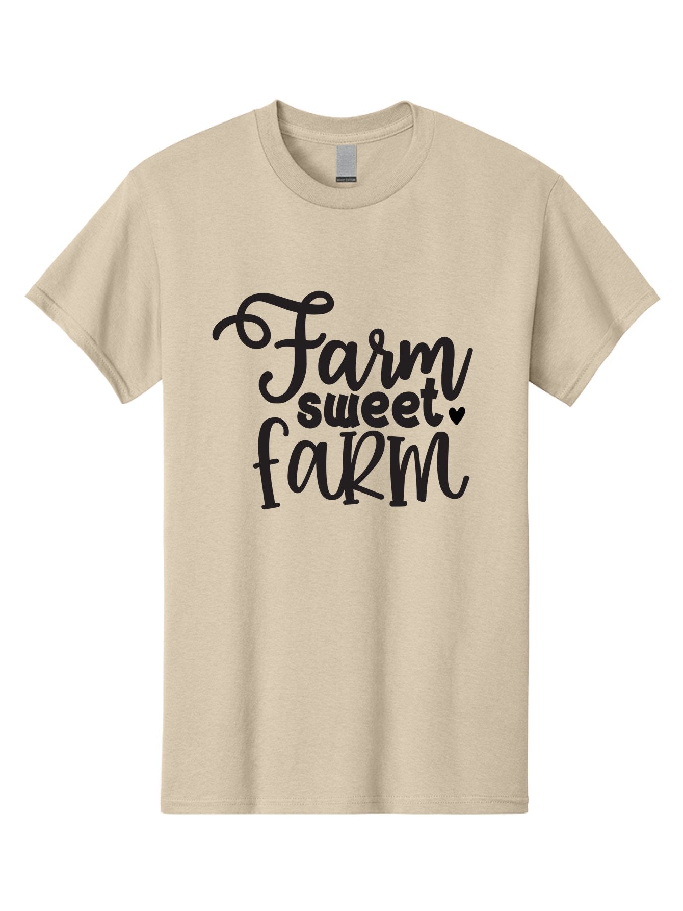 Farm-Sweet-Farm Men'S Graphic Tee, 100% Cotton, Comfortable Casual Summer Wear, Machine Washable, Rural Charm, Countryside Living, Farmhouse Style, Homespun Decor, Country Vibes, Rustic Elegance, Farm Sweet Farm Aab579 15
