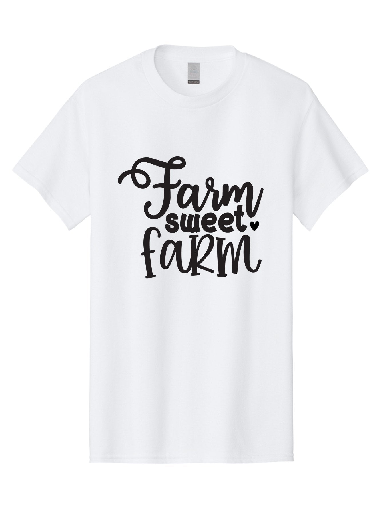 Farm-Sweet-Farm Men'S Graphic Tee, 100% Cotton, Comfortable Casual Summer Wear, Machine Washable, Rural Charm, Countryside Living, Farmhouse Style, Homespun Decor, Country Vibes, Rustic Elegance, Farm Sweet Farm Aab579 4