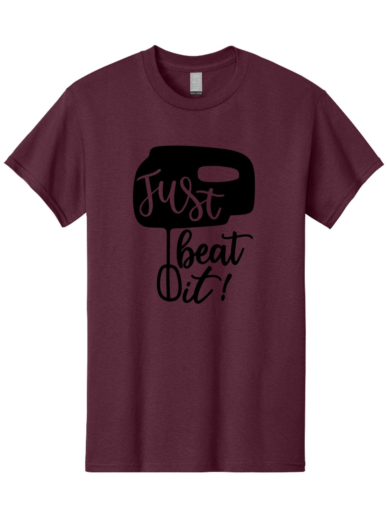 Just-Beat-It Men'S Graphic Tee, 100% Cotton, Comfortable Casual Summer Wear, Machine Washable, Boxing, Motivational Quote, Fitness Inspiration, Workout Encouragement, Just Beat It!, Boxing Graphics, Motivational Boxing Aab582 11
