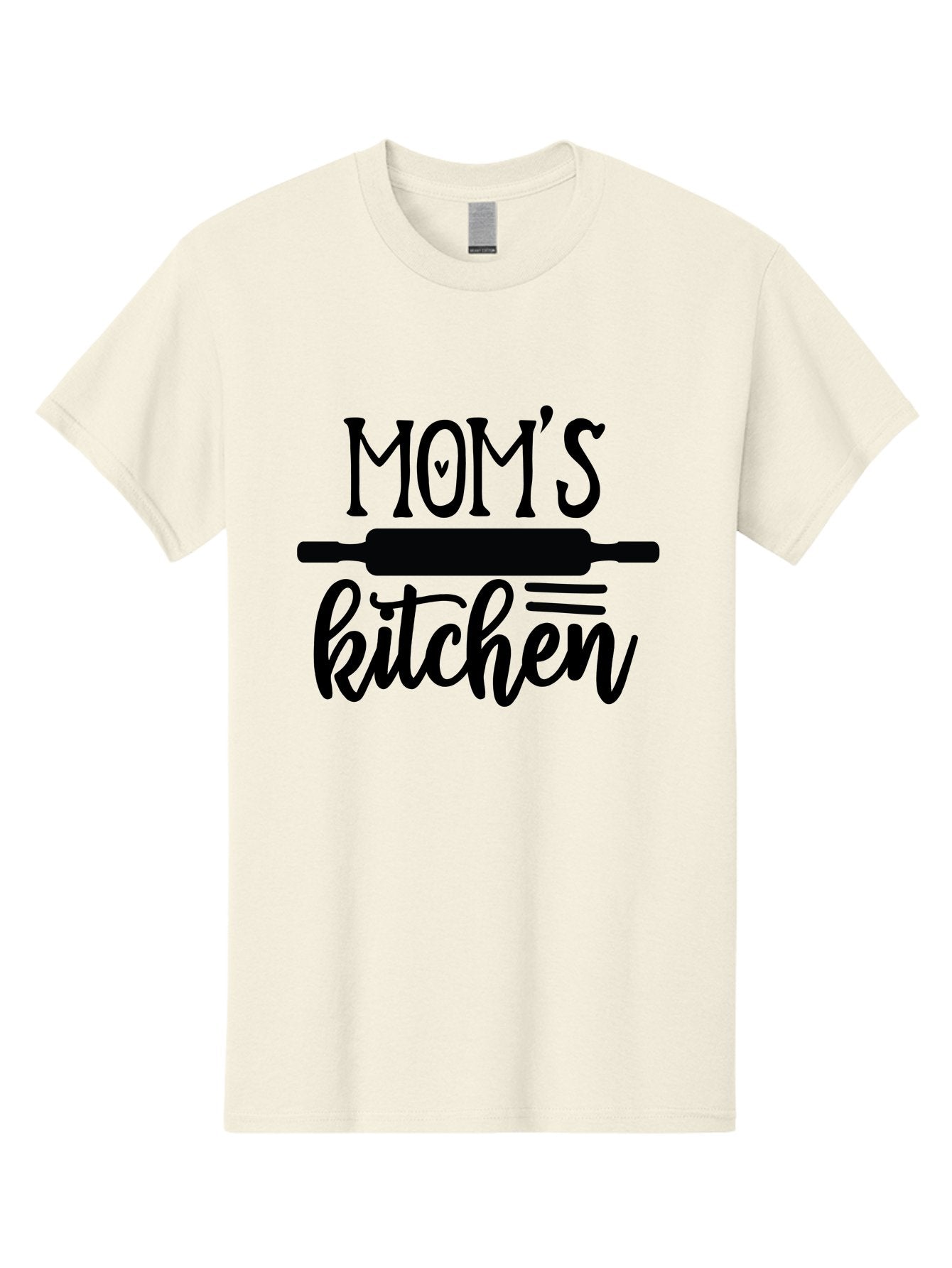 Mom-S-Kitchen Men'S Graphic Tee, 100% Cotton, Comfortable Casual Summer Wear, Machine Washable, Mom'S Kitchen, Mother'S Day Gift, Kitchen Decor, Baking, Cooking, Rolling Pin, Mother'S Kitchen, Homemade, Family Recipe, Kitchen Love, Aab586 7