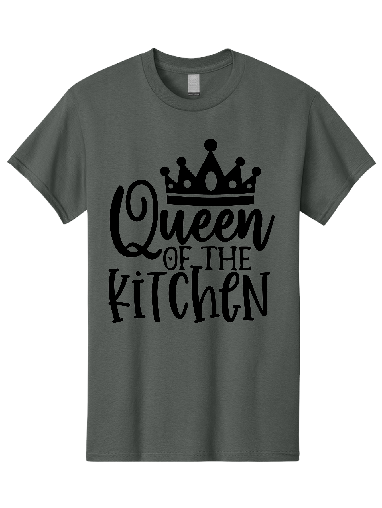 Queen-Of-The-Kitchen Men'S Graphic Tee, 100% Cotton, Comfortable Casual Summer Wear, Machine Washable, Kitchen Queen, Cooking, Baking, Culinary Skills, Domestic Goddess, Kitchen Decor, Cooking Inspiration, Recipe Ideas, Kitchen Motivation, Aab587 3