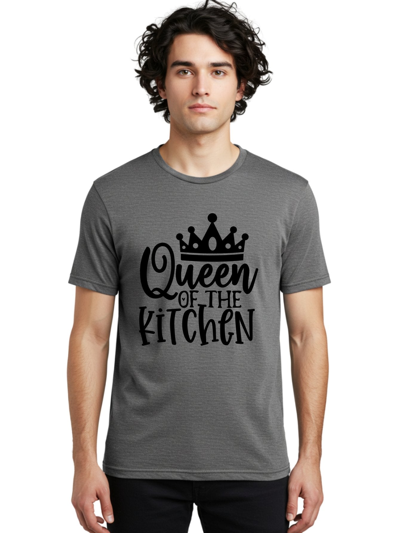Queen-Of-The-Kitchen Men'S Graphic Tee, 100% Cotton, Comfortable Casual Summer Wear, Machine Washable, Kitchen Queen, Cooking, Baking, Culinary Skills, Domestic Goddess, Kitchen Decor, Cooking Inspiration, Recipe Ideas, Kitchen Motivation, Aab587 16