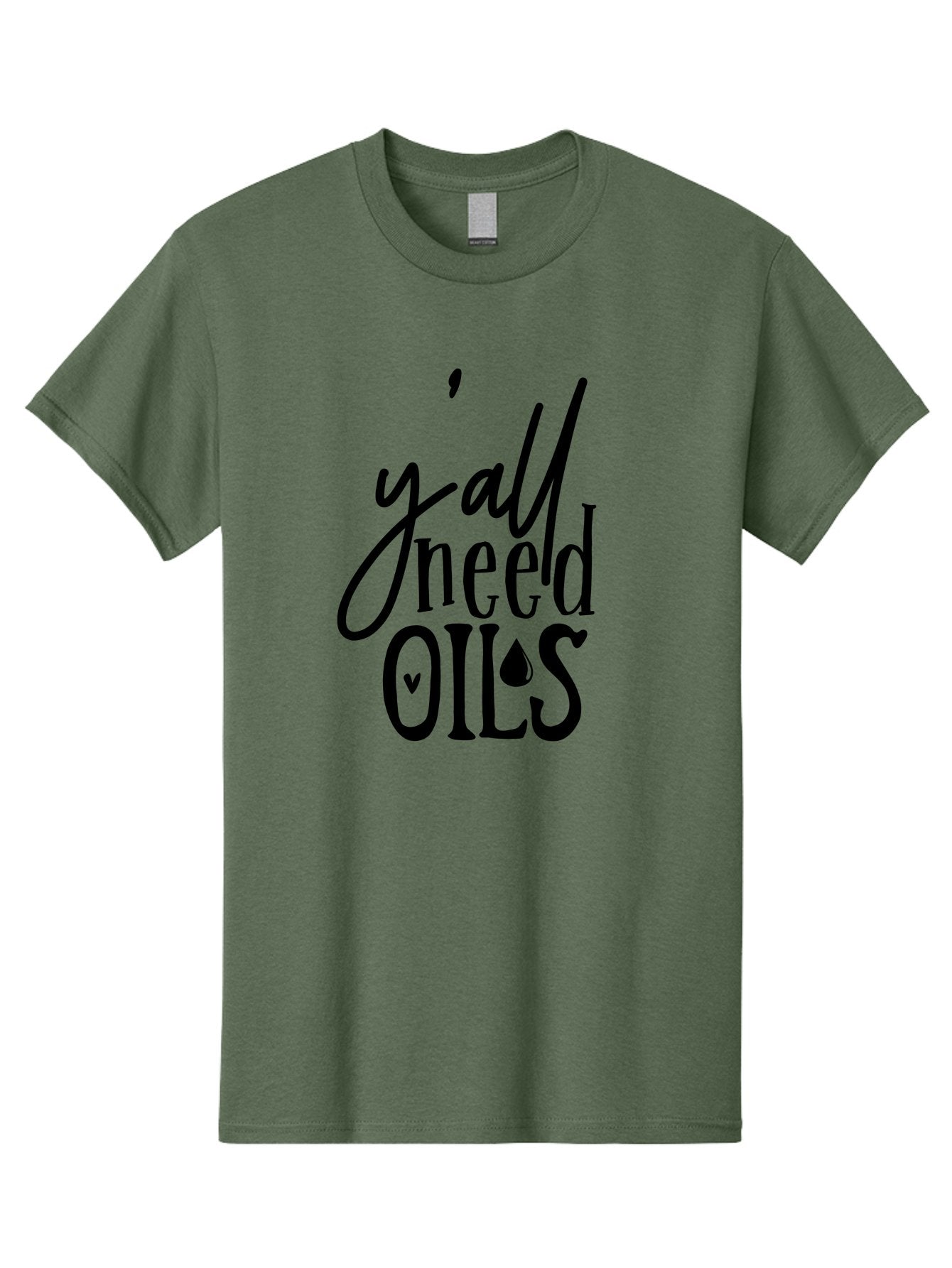 Y-All-Need-Oils Men'S Graphic Tee, 100% Cotton, Comfortable Casual Summer Wear, Machine Washable, Essential Oils, Wellness, Self Care, Aromatherapy, Natural Remedies, Healthy Living, Y'All Need Oils Aab598 12