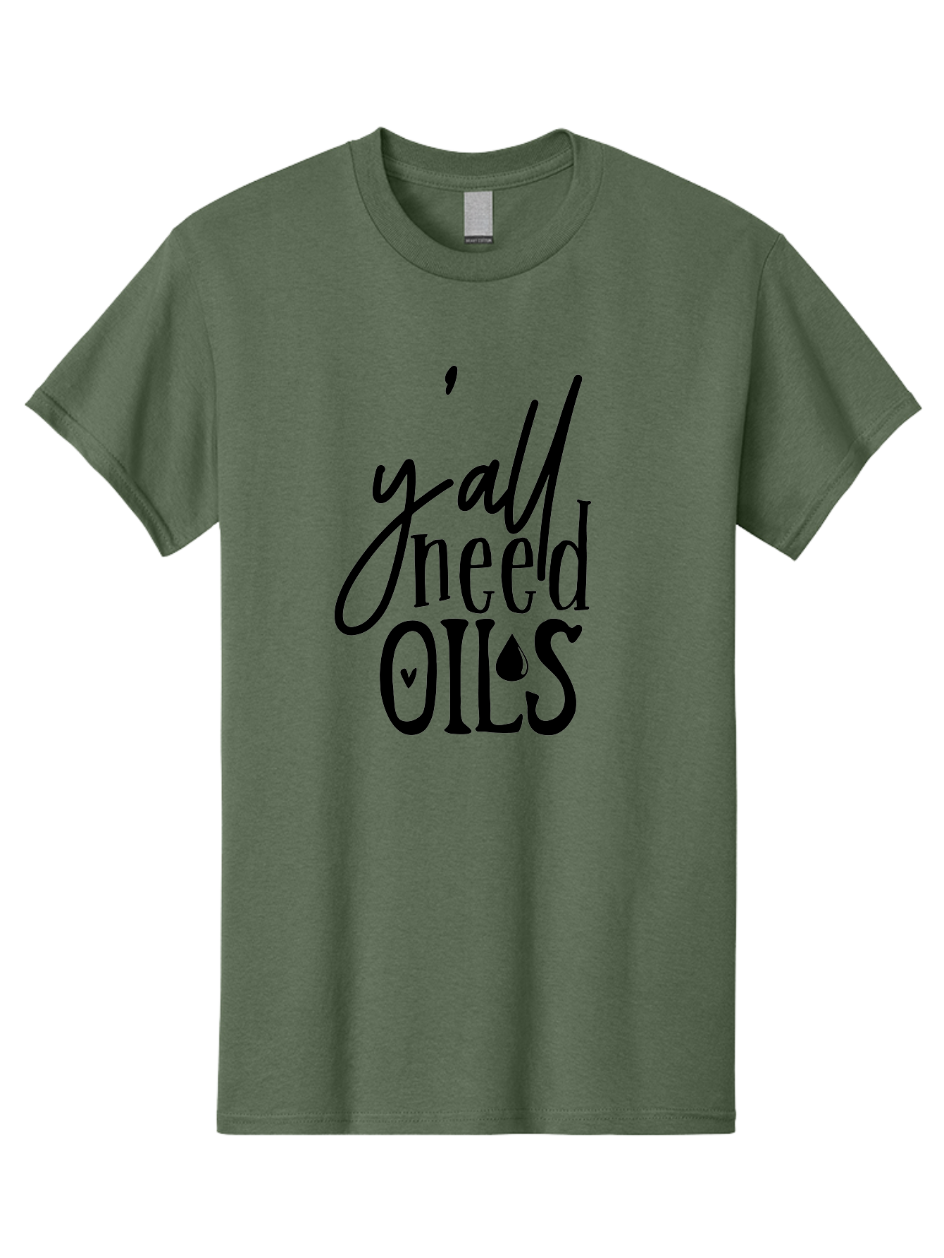 Y-All-Need-Oils Men'S Graphic Tee, 100% Cotton, Comfortable Casual Summer Wear, Machine Washable, Essential Oils, Wellness, Self Care, Aromatherapy, Natural Remedies, Healthy Living, Y'All Need Oils Aab598 5